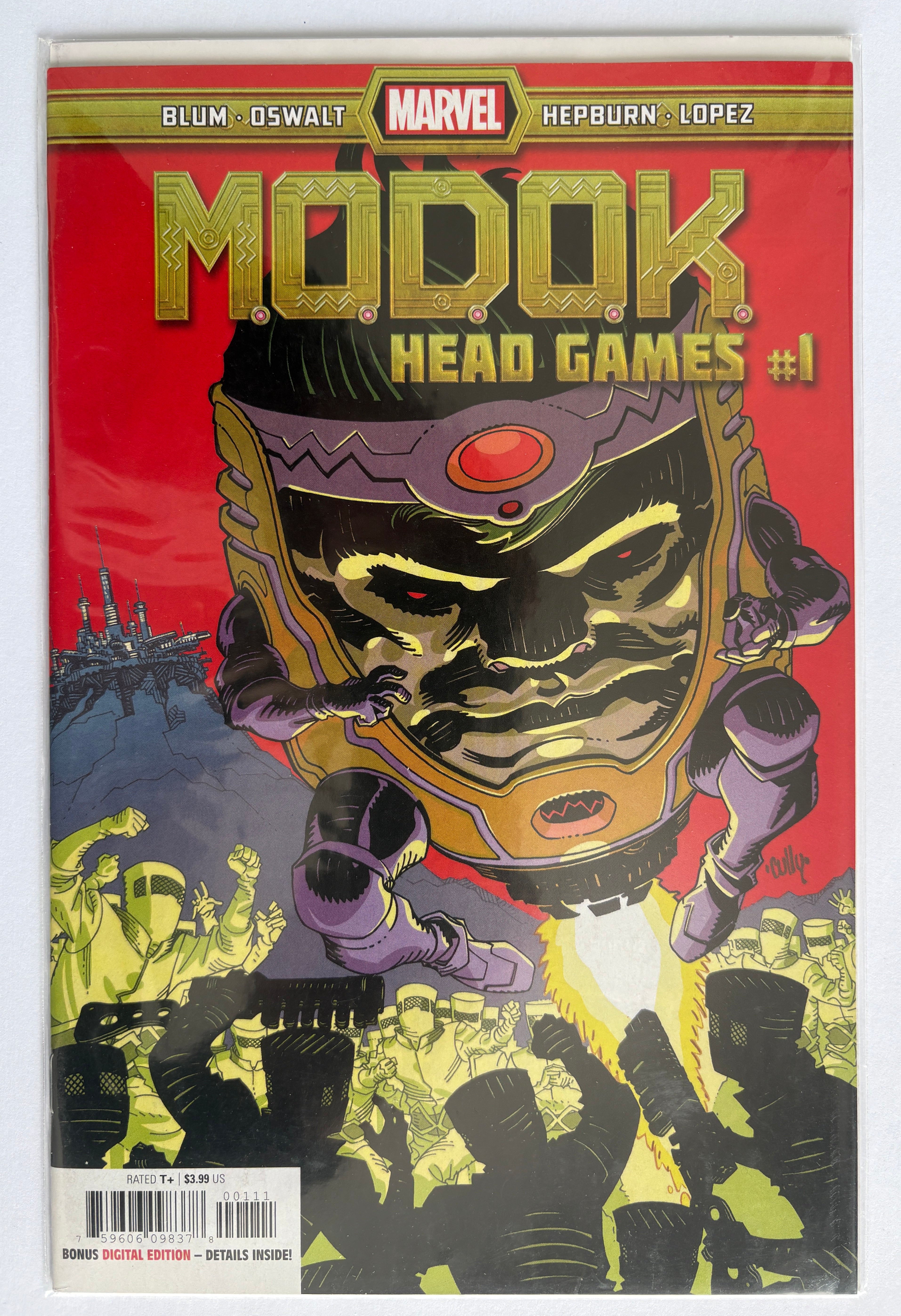 M.O.D.O.K. Head Games #1 - 1st Printing Marvel February 2021 NM- 9.2