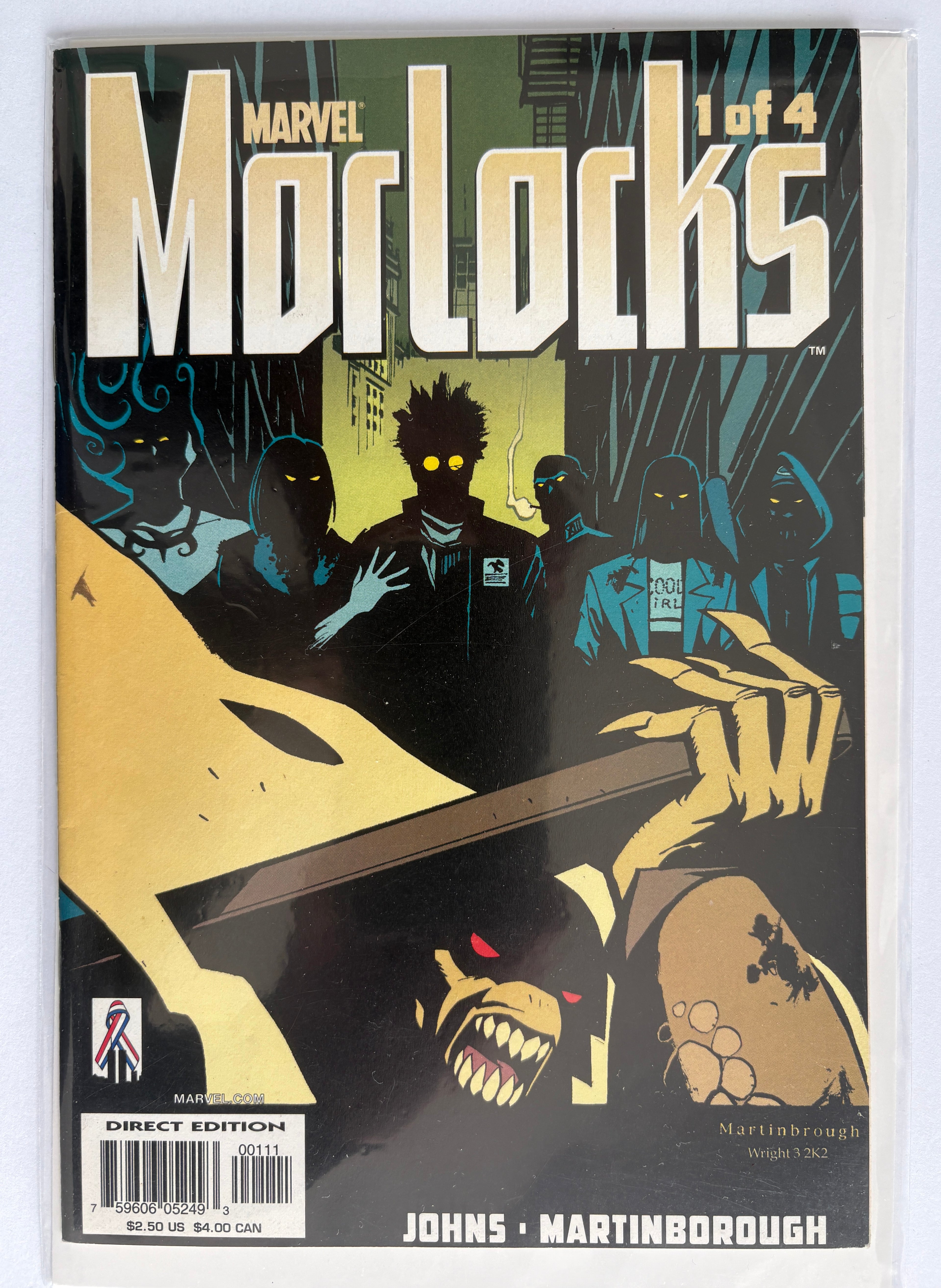Morlocks #1 (1 of 4) - 1st Printing Marvel Comics June 2002 VF- 7.5