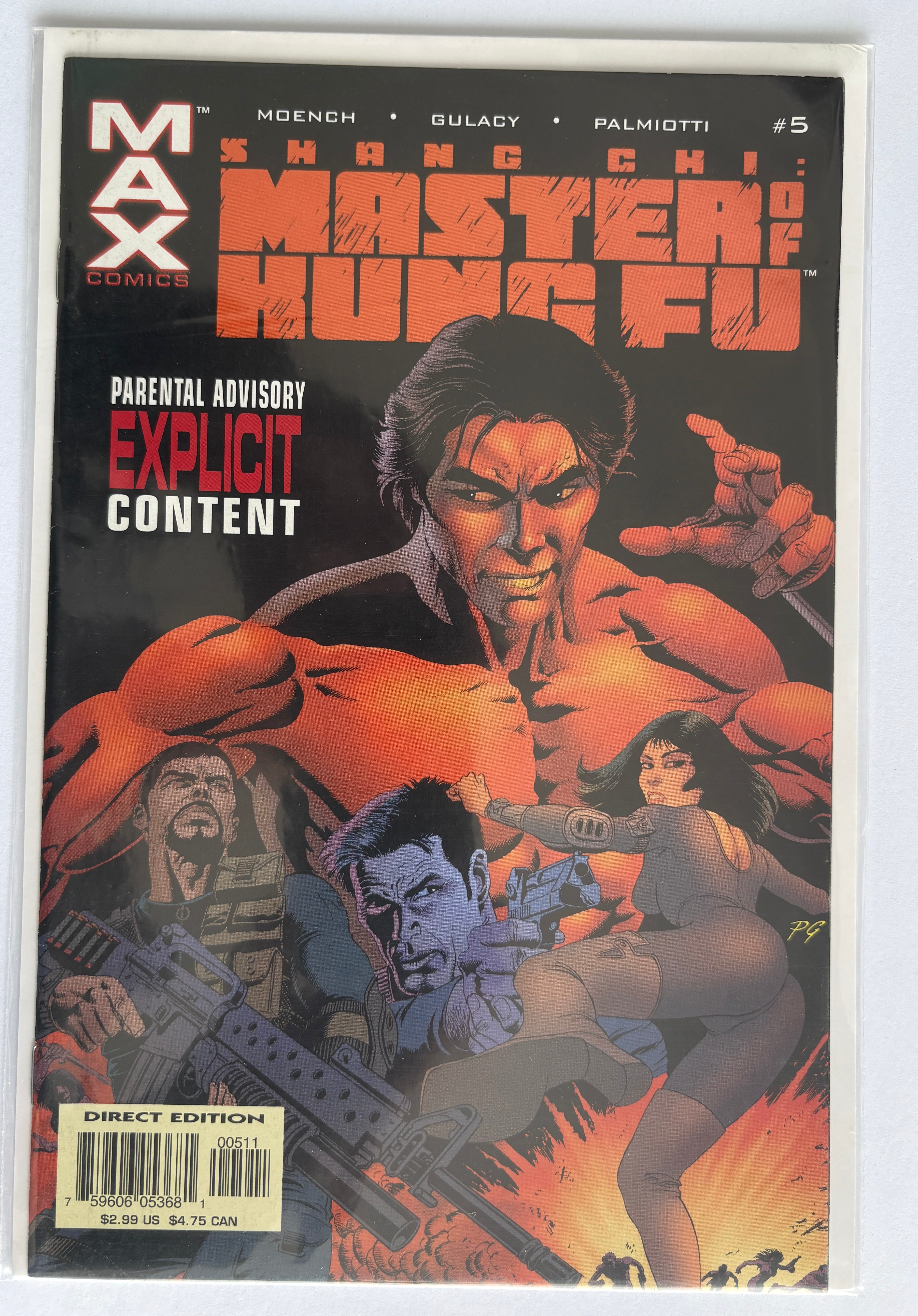 Shang Chi: Master of Kung Fu #5 - 1st Printing Marvel March 2003 F/VF 7.0