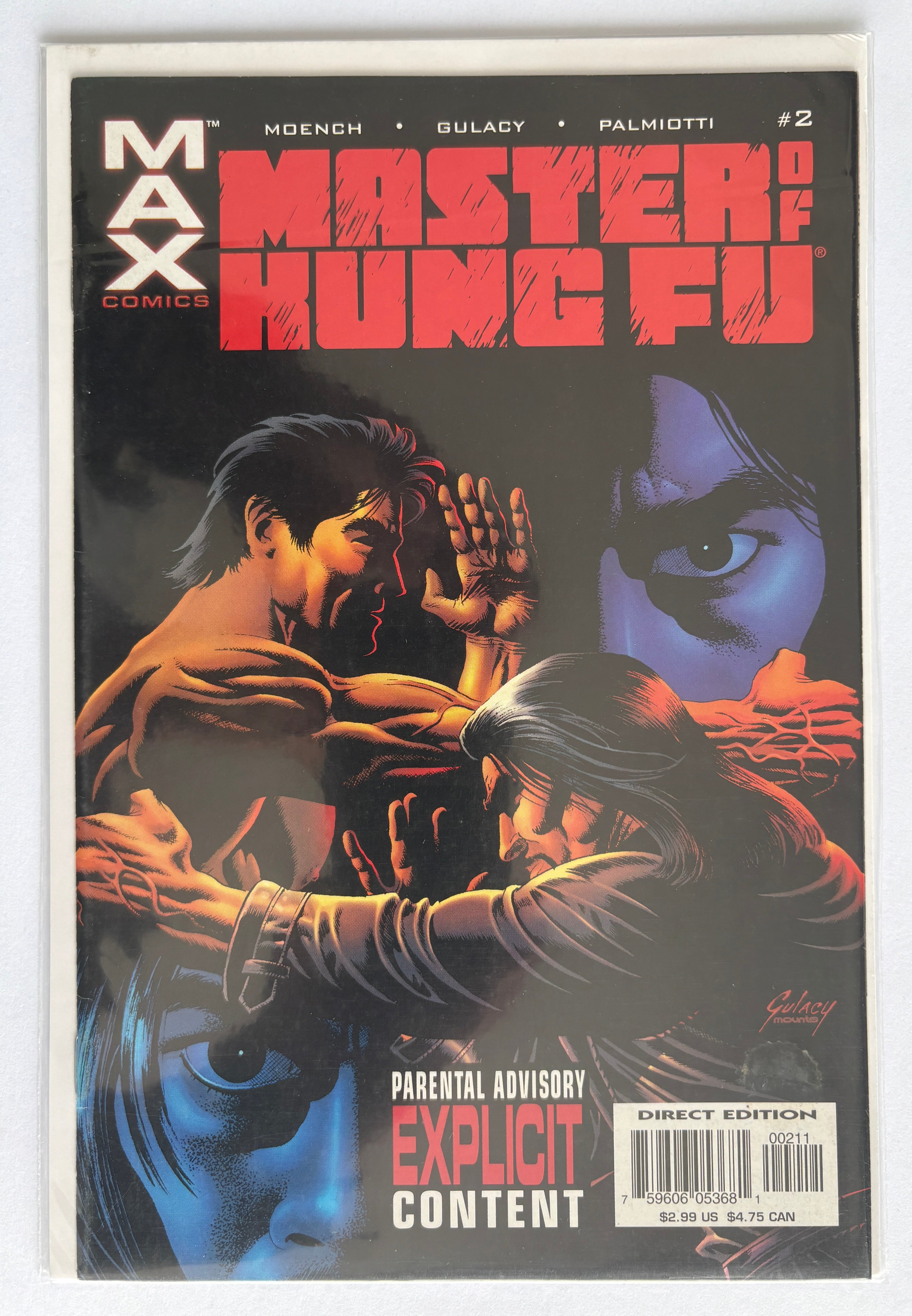 Shang Chi: Master of Kung Fu #2 - 1st Printing Marvel December 2002 F/VF 7.0