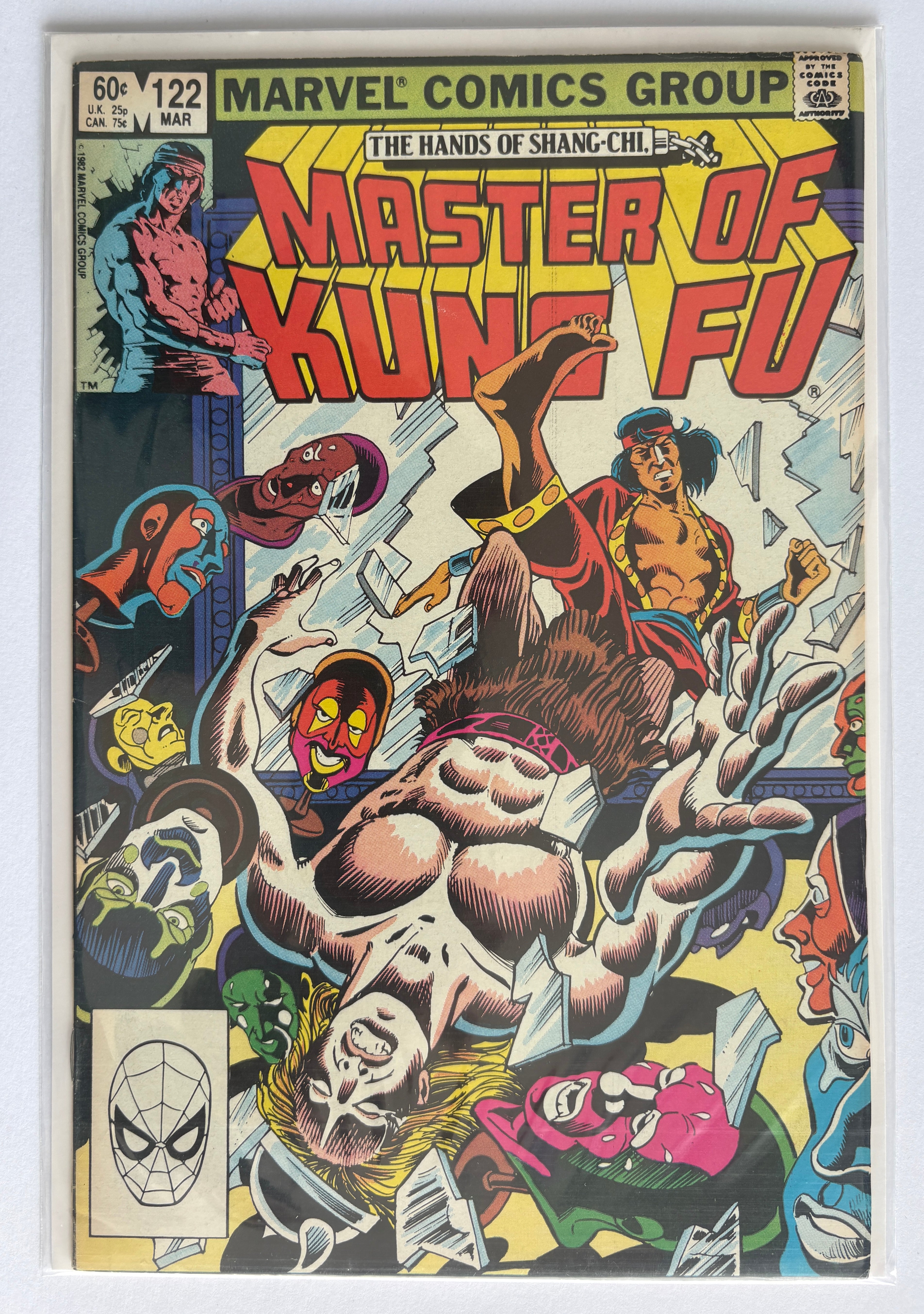 The Hands of Shang-Chi Master of Kung Fu #122 - Marvel March 1983 VF- 7.5
