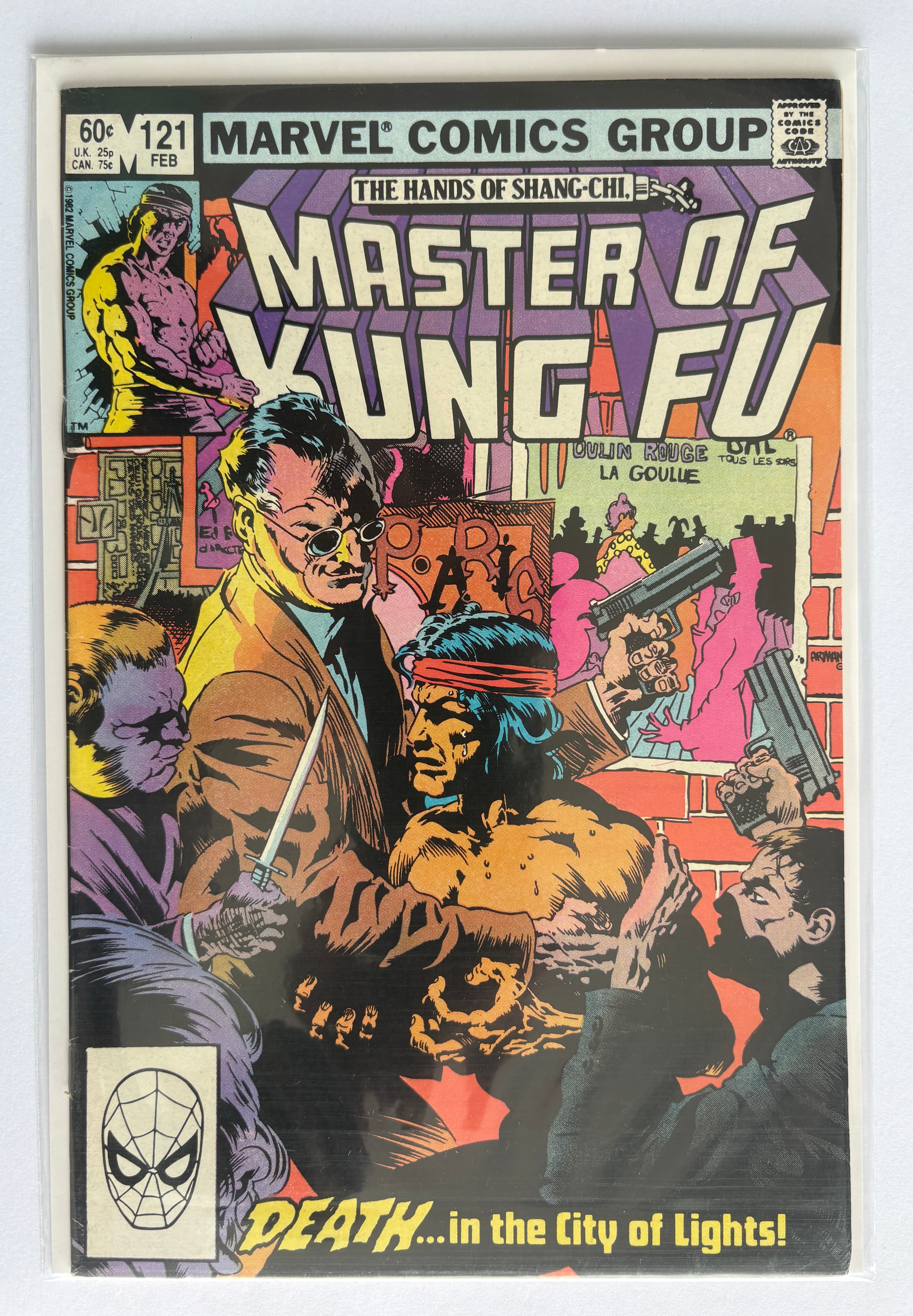The Hands of Shang-Chi Master of Kung Fu #121 - Marvel February 1983 VF 7.0