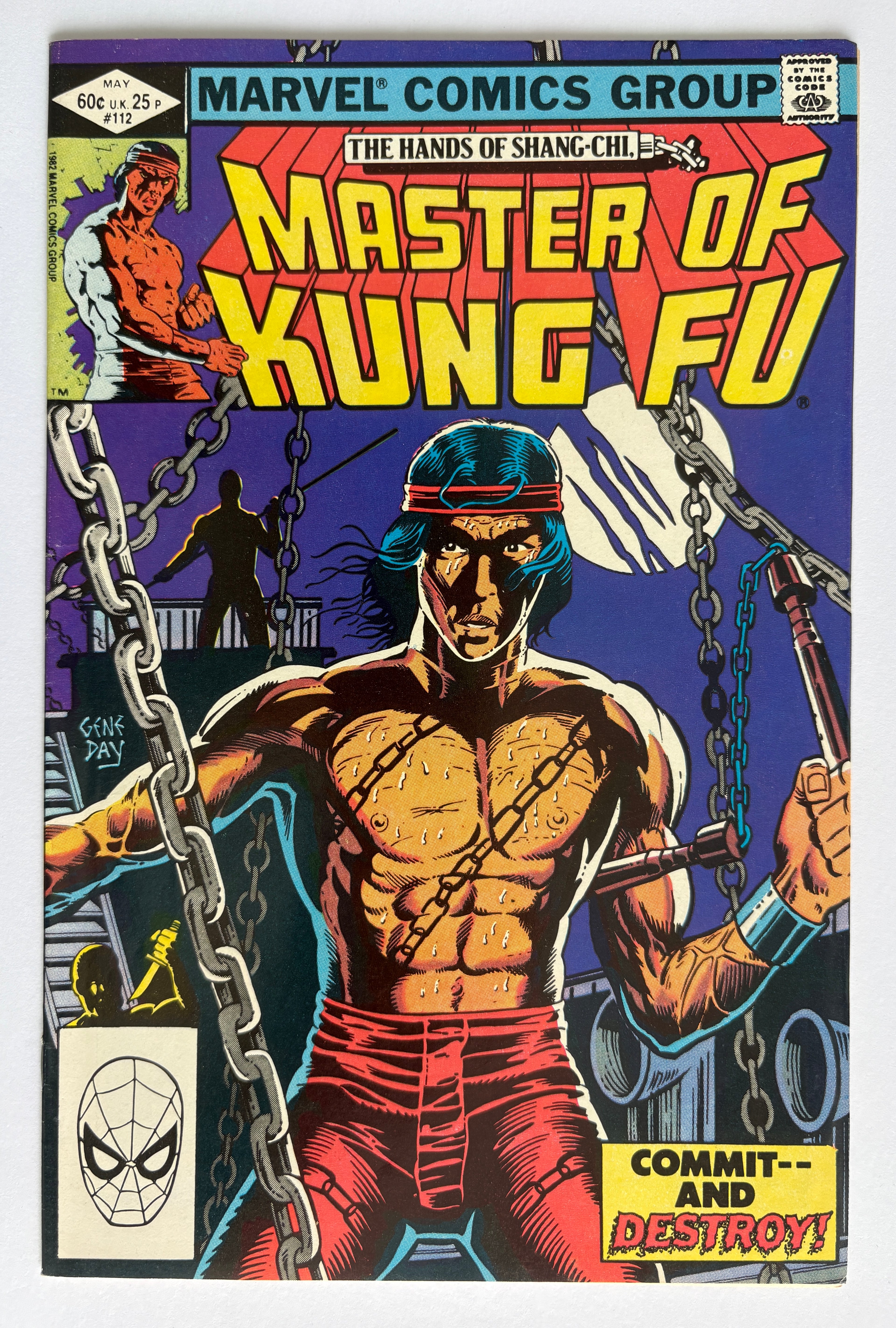 The Hands of Shang-Chi Master of Kung Fu #112 - Marvel May 1982 VF- 7.5