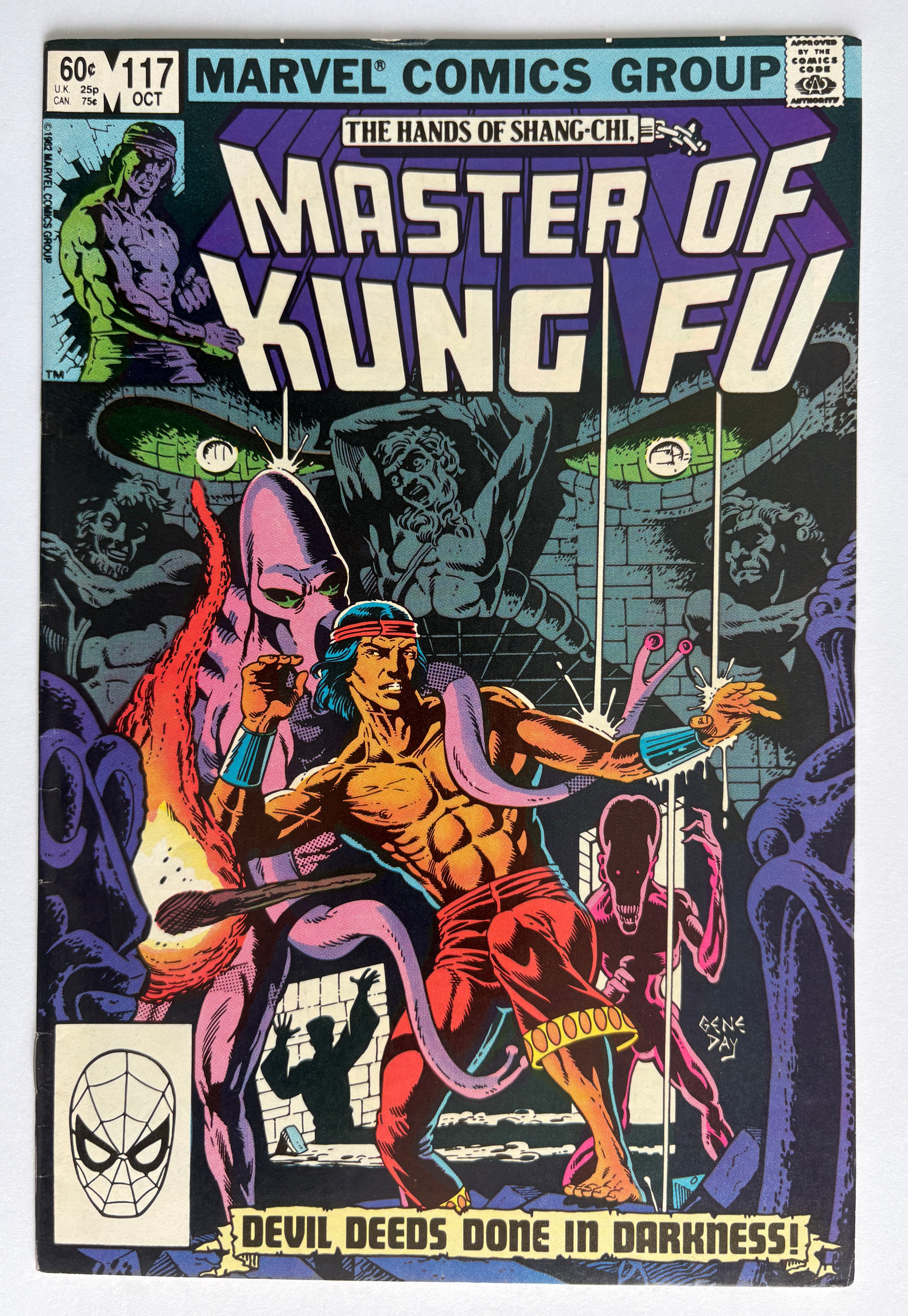 The Hands of Shang-Chi Master of Kung Fu #117 - Marvel October 1982 VF 8.0