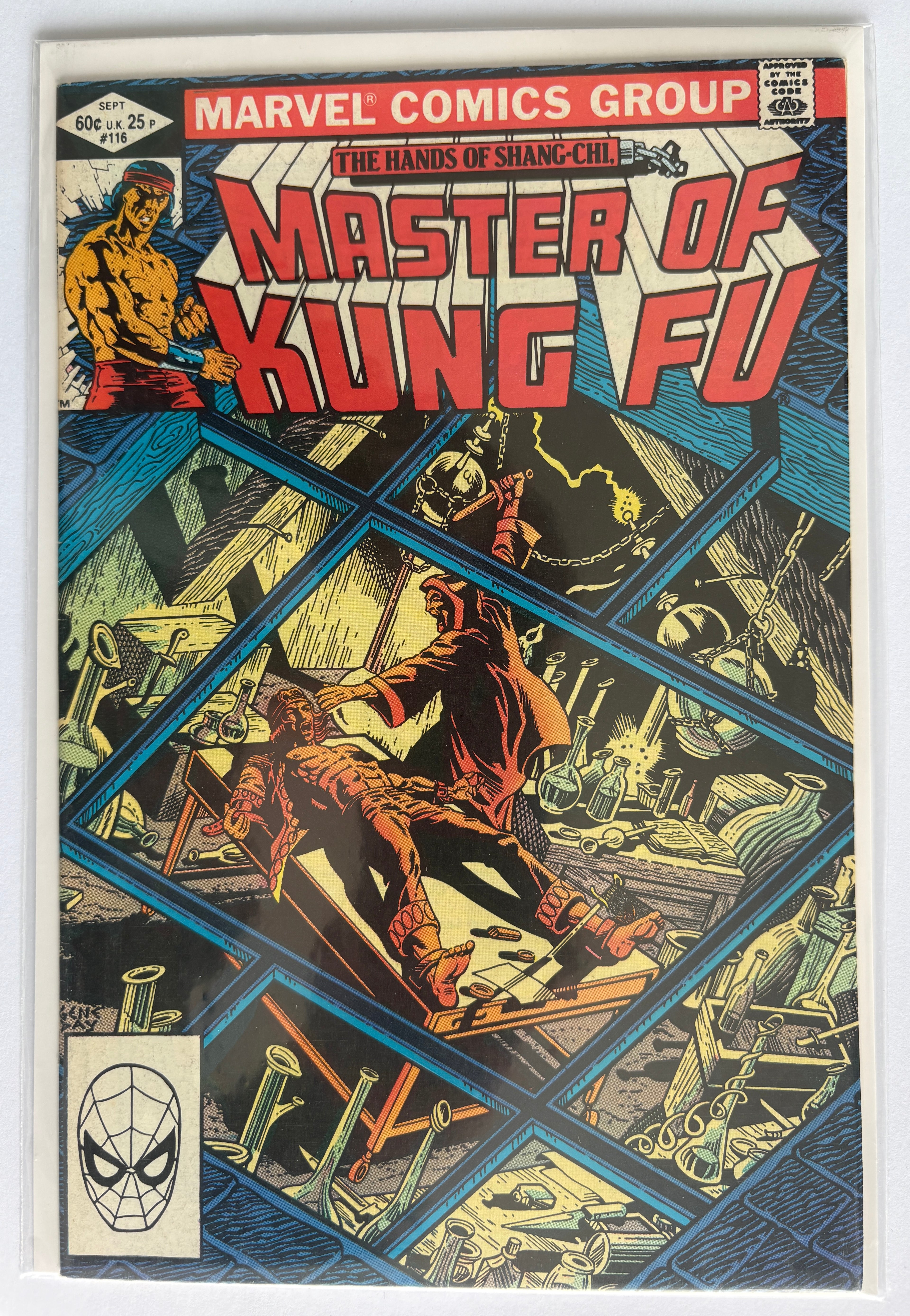 The Hands of Shang-Chi Master of Kung Fu #116 - Marvel September 1982 VF- 7.5