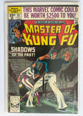 The Hands of Shang-Chi Master of Kung Fu #92 - UK Variant September 1980 VF+ 7.5
