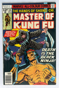 The Hands of Shang-Chi Master of Kung Fu #56 UK Price Variant Sept 1977 F/VF 7.0