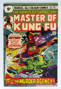 The Hands of Shang-Chi Master of Kung Fu #40 - UK Variant - May 1976 F/VF 7.0