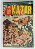 Ka-zar #9 - Marvel Comics UK Variant June 1975 VG/FN 5.0