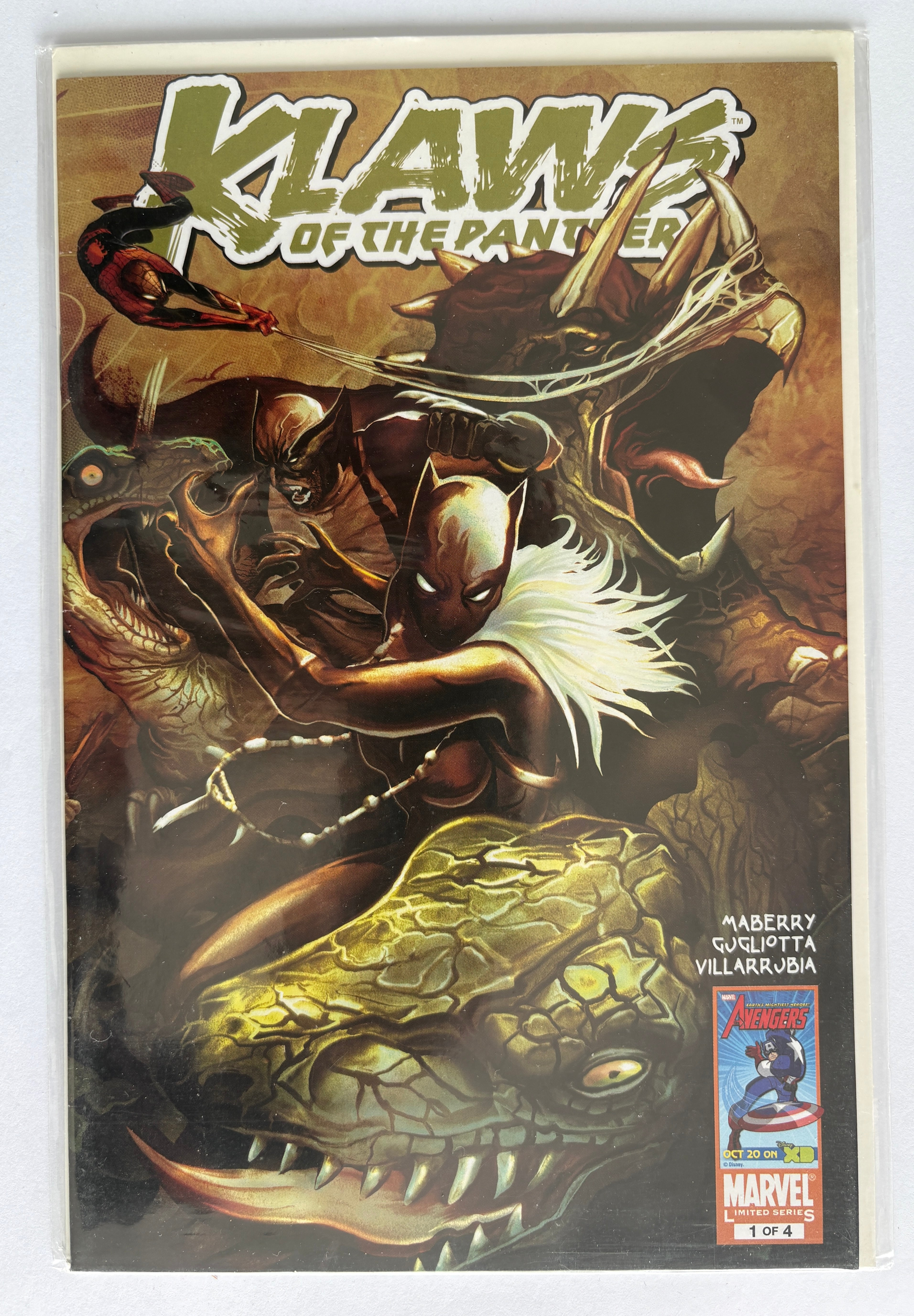 Klaws of the Panther #1 (1 of 4) 1st Print Marvel Comics December 2010 F/VF 7.0