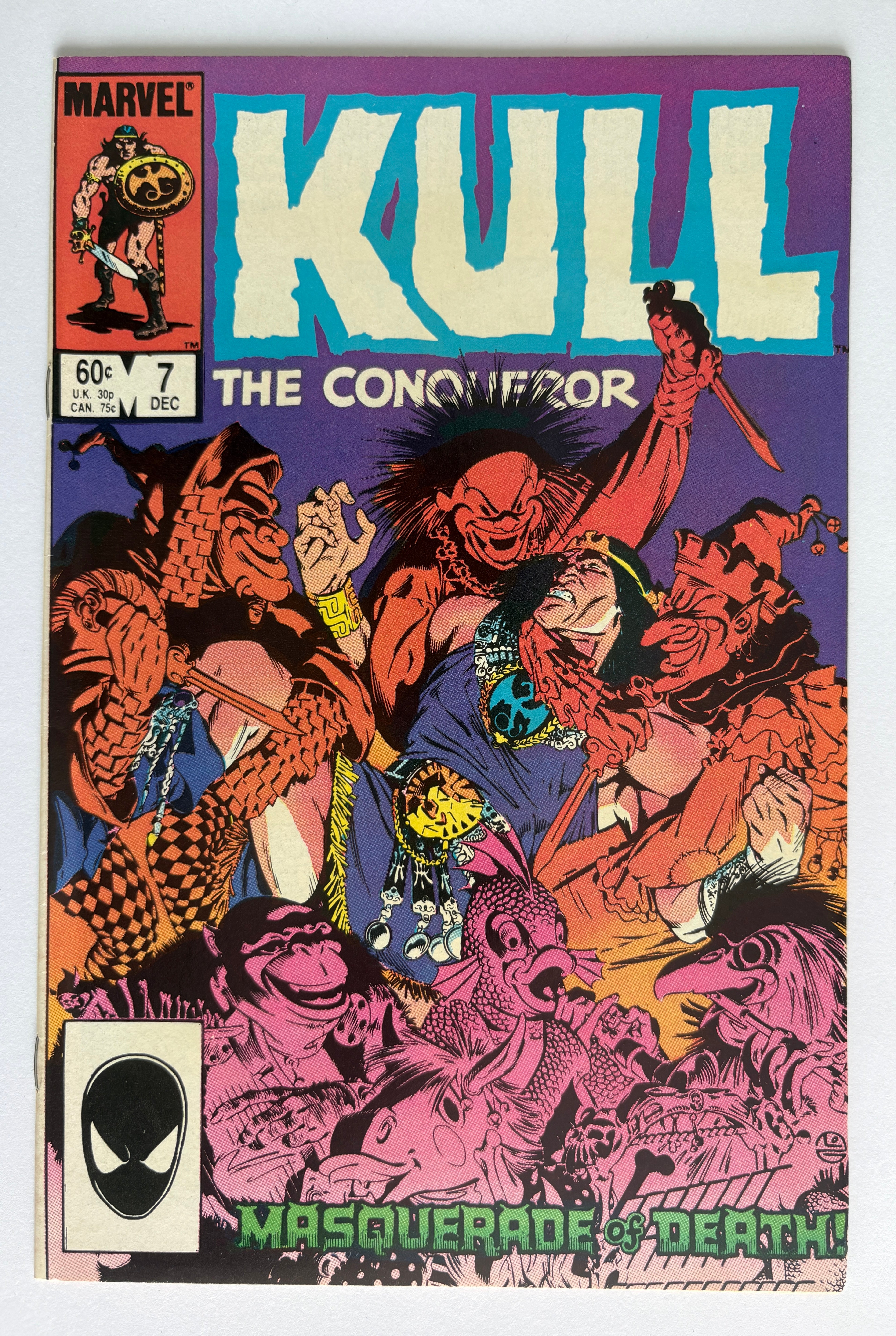 Kull the Conqueror #7 - Marvel Comics December 1984 VF+ 8.5