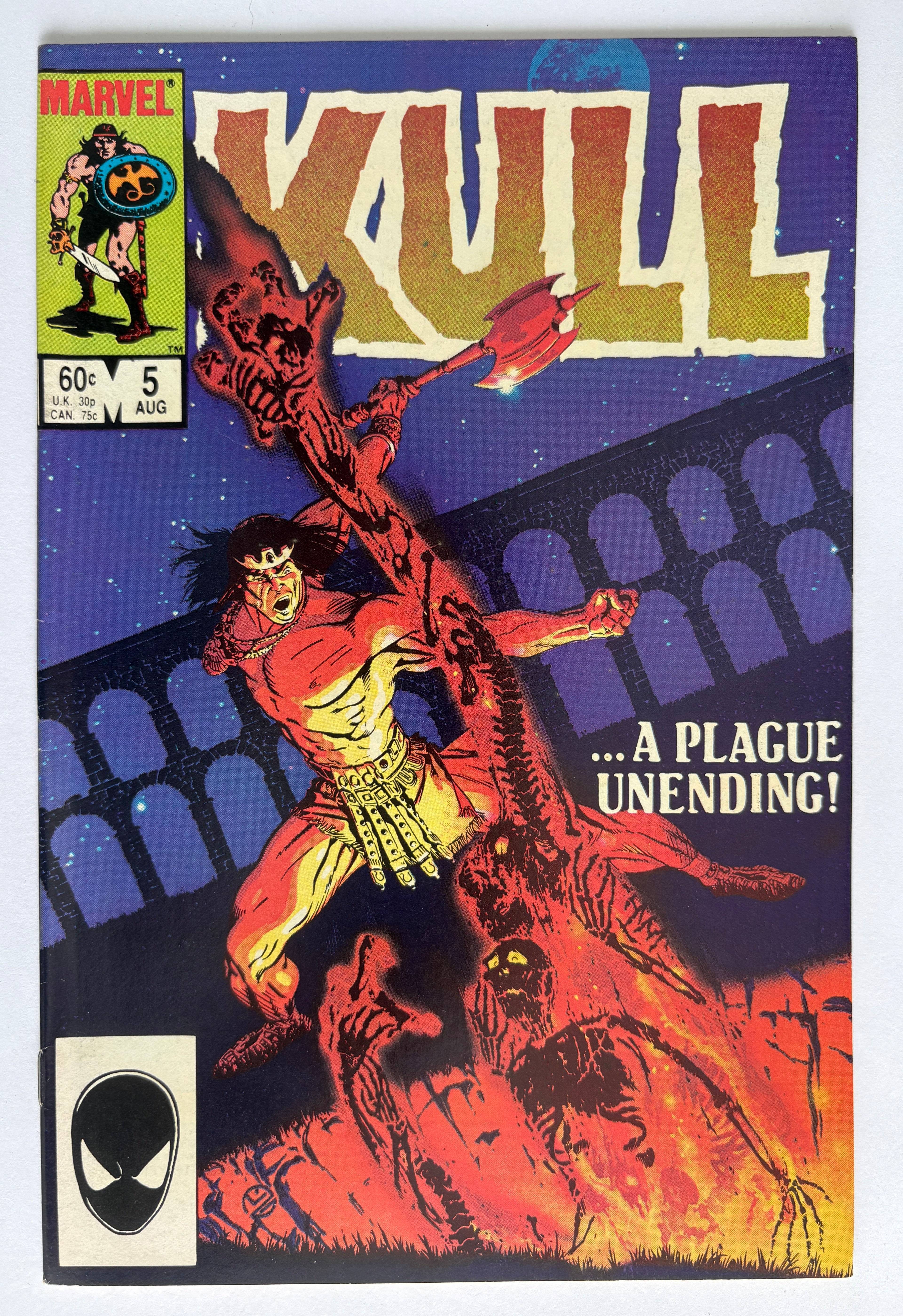Kull the Conqueror #5 - Marvel Comics August 1984 VF+ 8.5