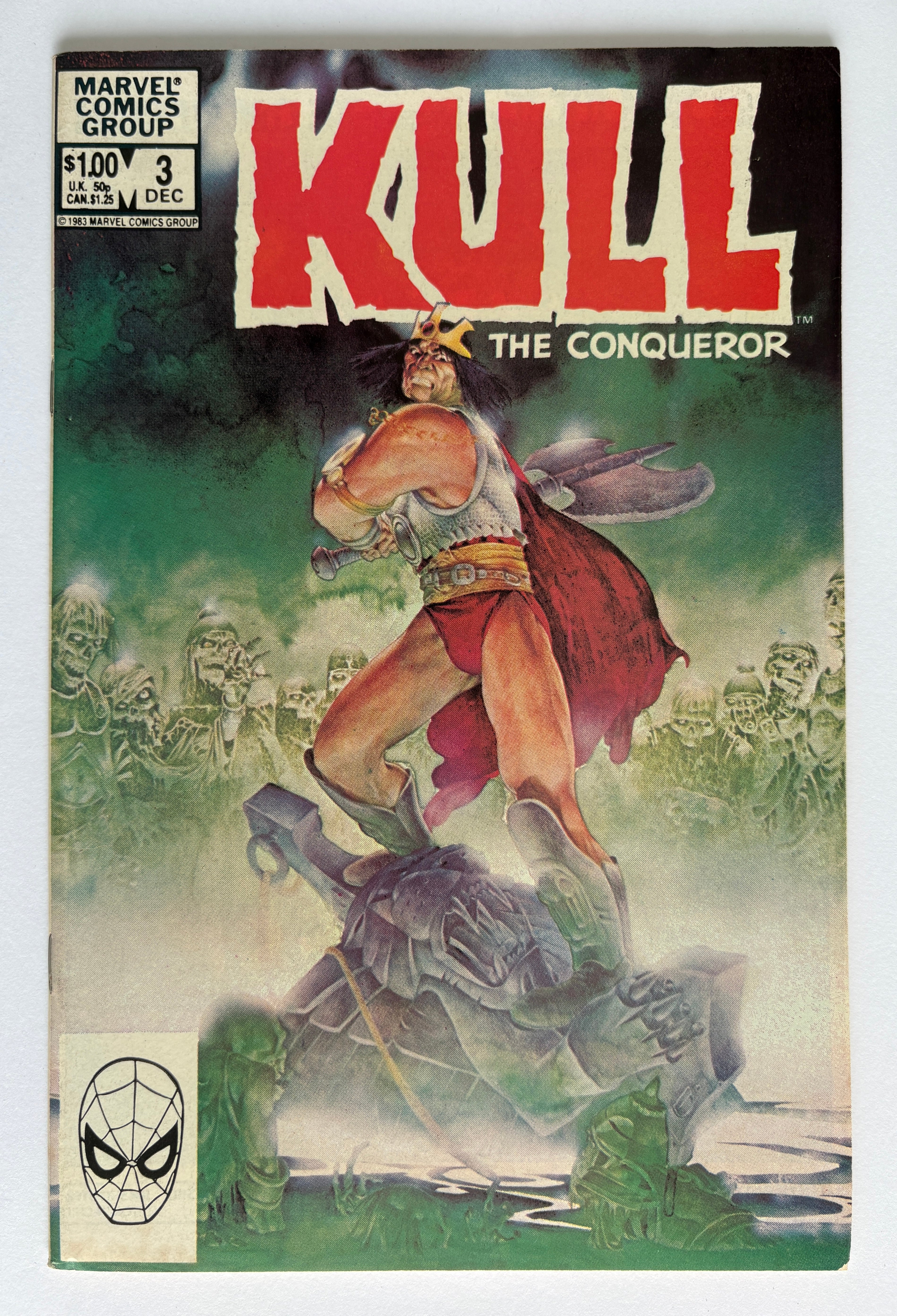 Kull the Conqueror #3 - Marvel Comics December 1983 F/VF 7.0