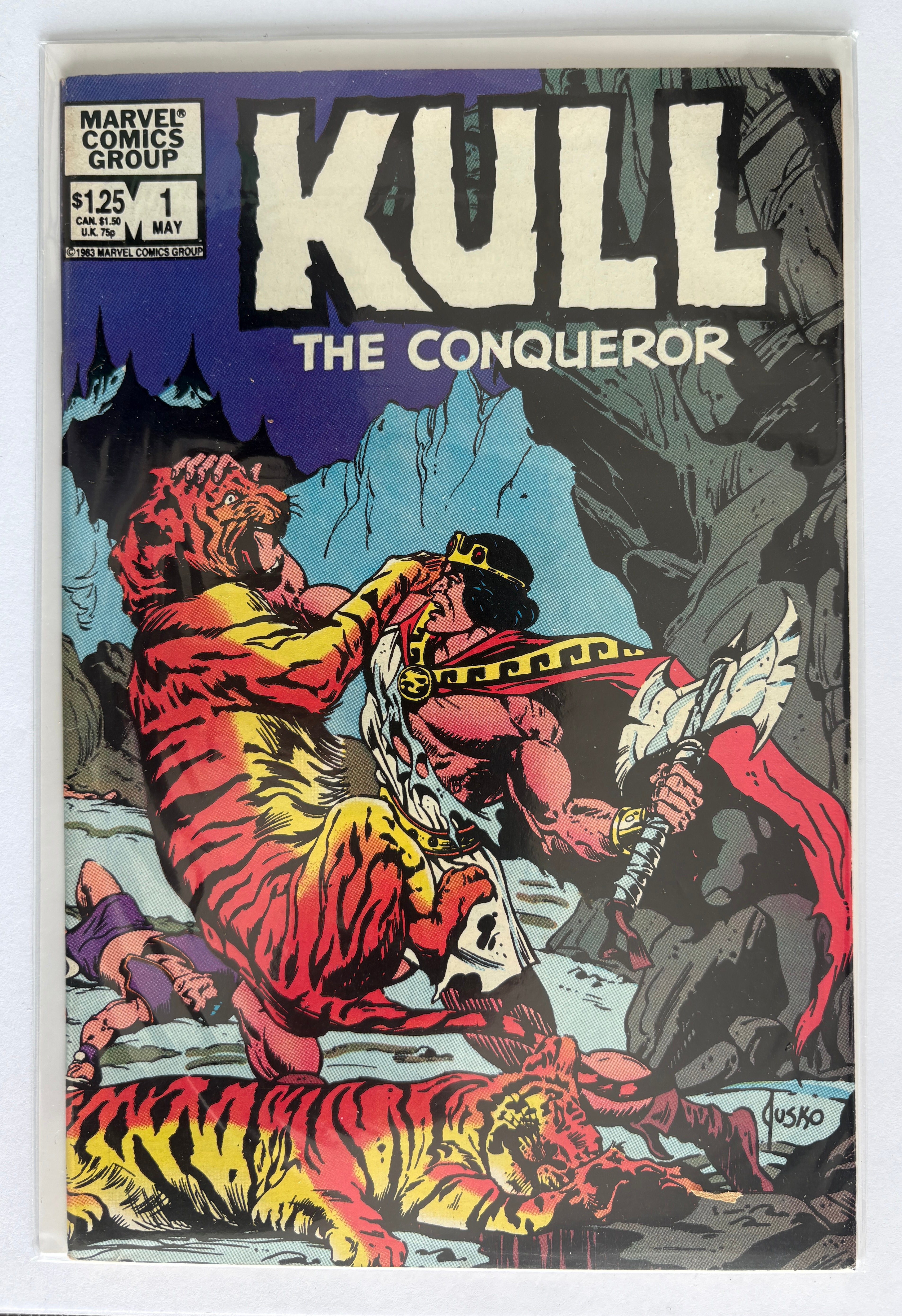 Kull the Conqueror #1 - Marvel Comics May 1983 VF 8.0