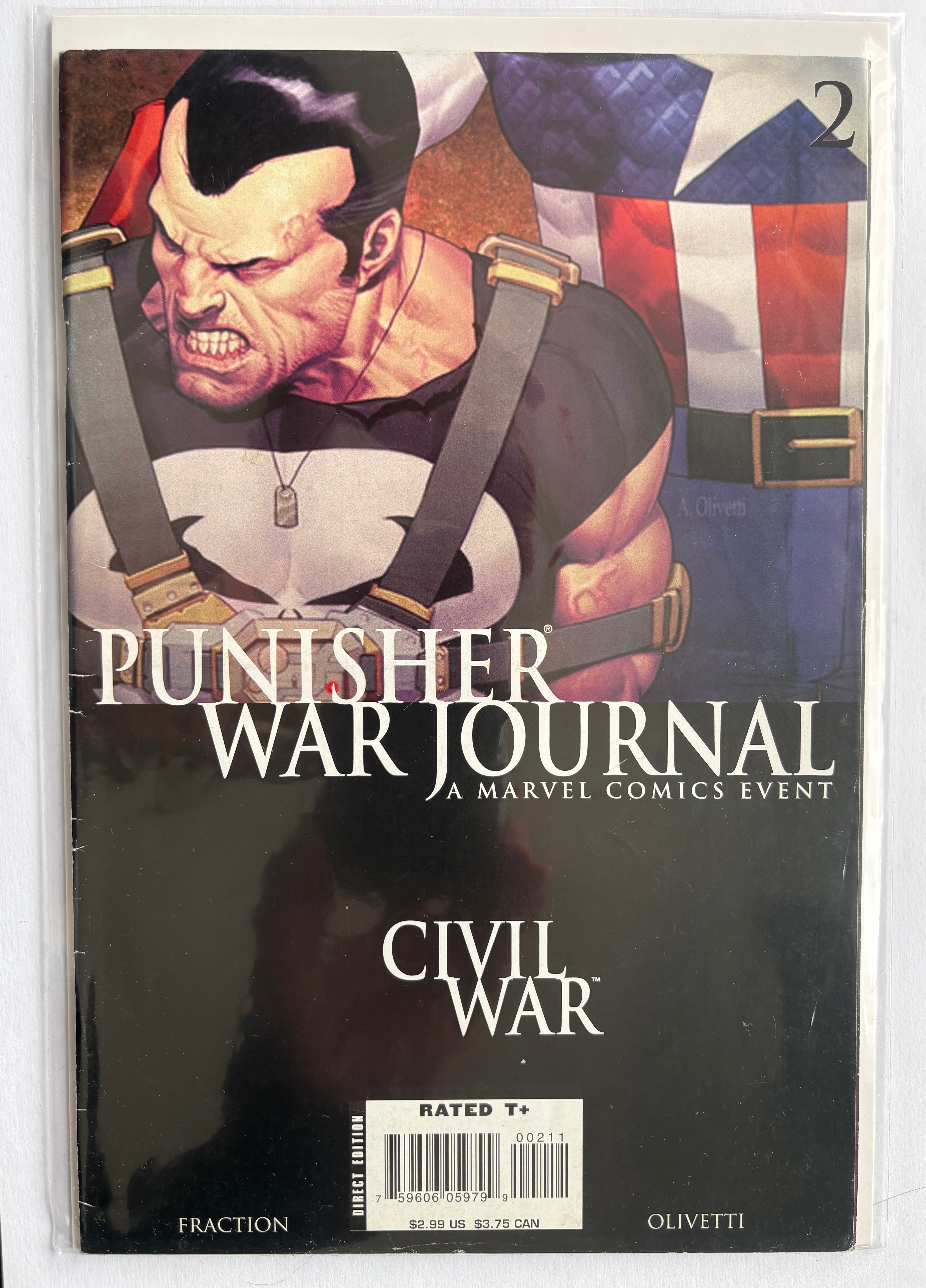 Punisher War Journal #2 - 1st Printing - Marvel Comics December 2006 VG/FN 5.0