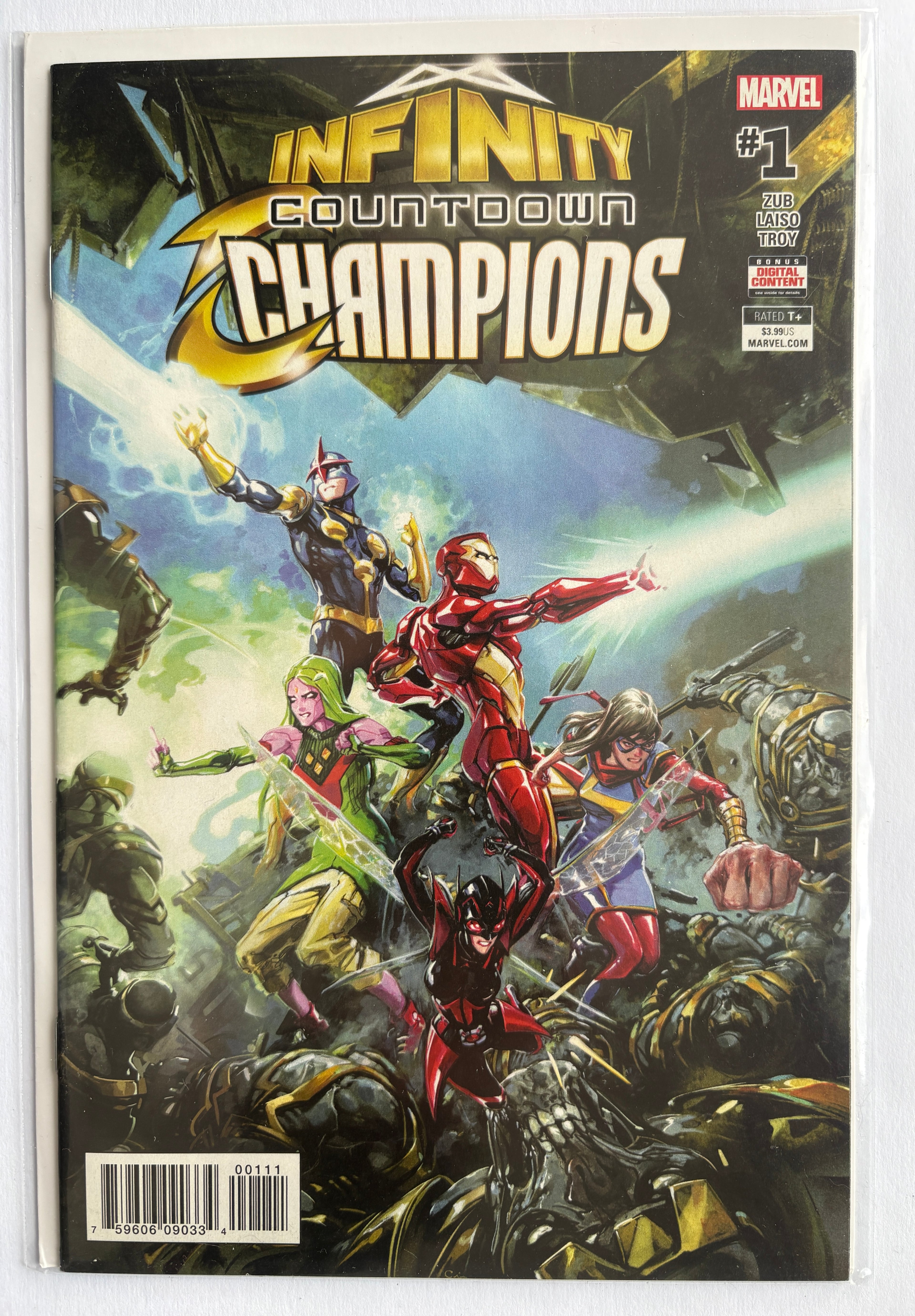 Infinity Countdown: Champions #1 - 1st Printing Marvel August 2018 VF/NM 9.0