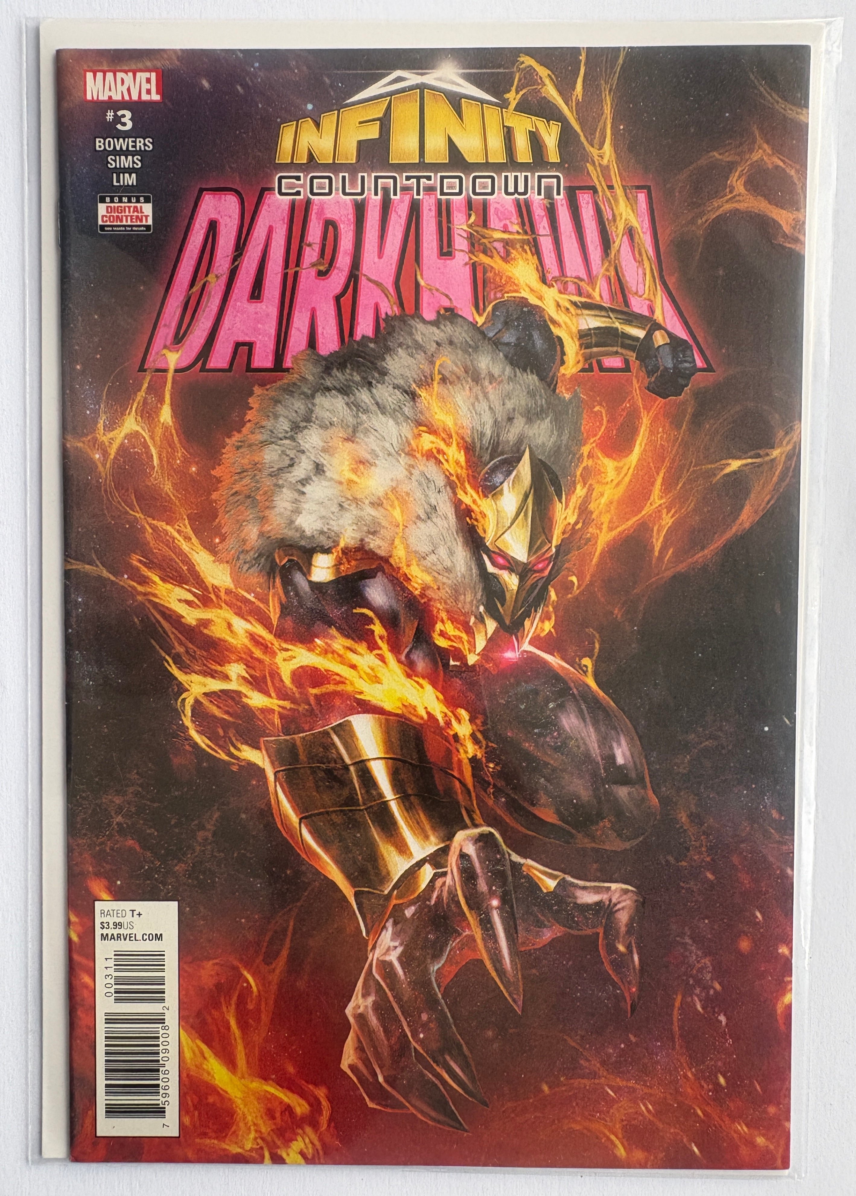 Infinity Countdown: Darkhawk #3 - 1st Printing Marvel August 2018 VF/NM 9.0