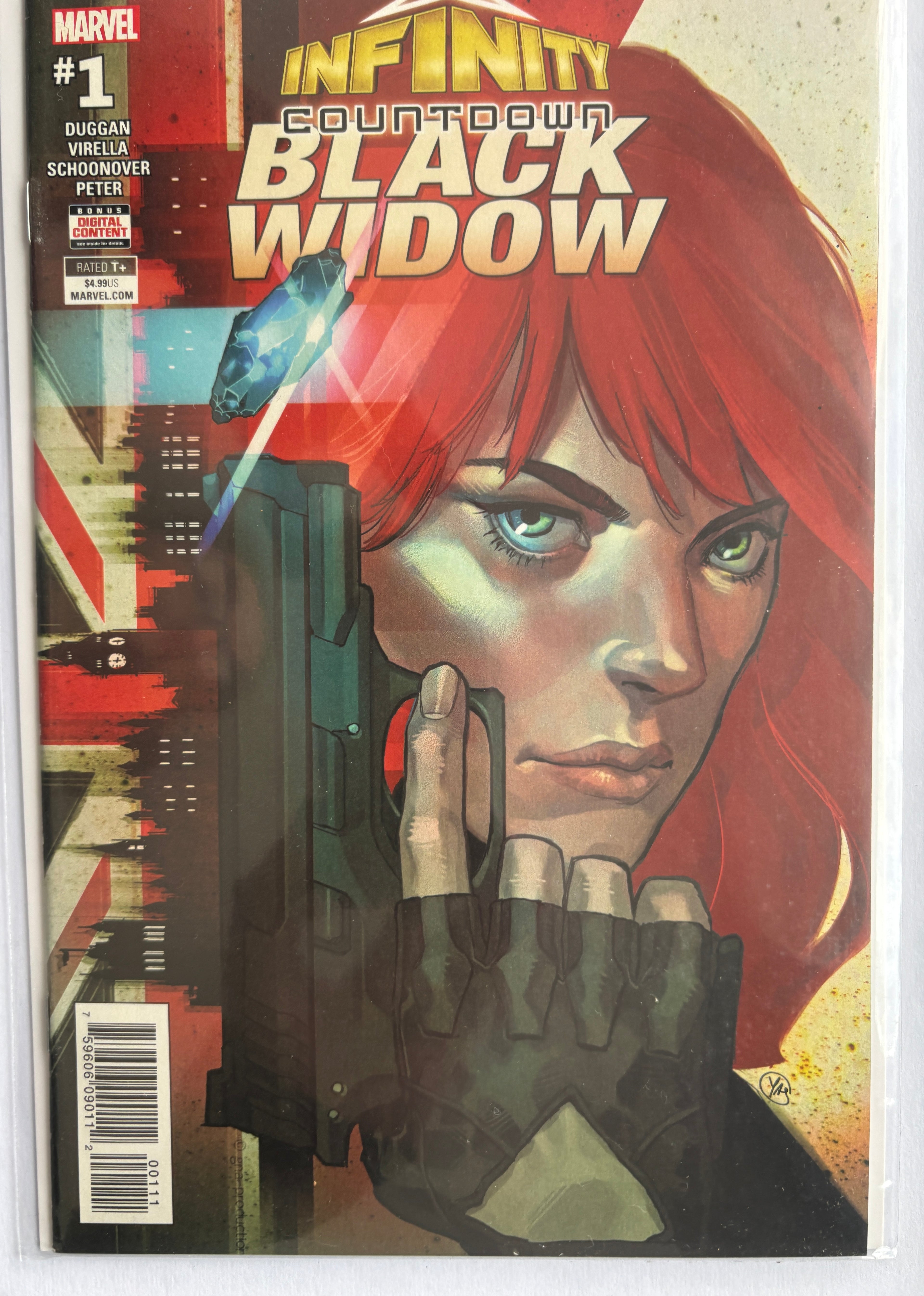 Infinity Countdown: Black Widow #1 - 1st Printing Marvel August 2018 VF/NM 9.0