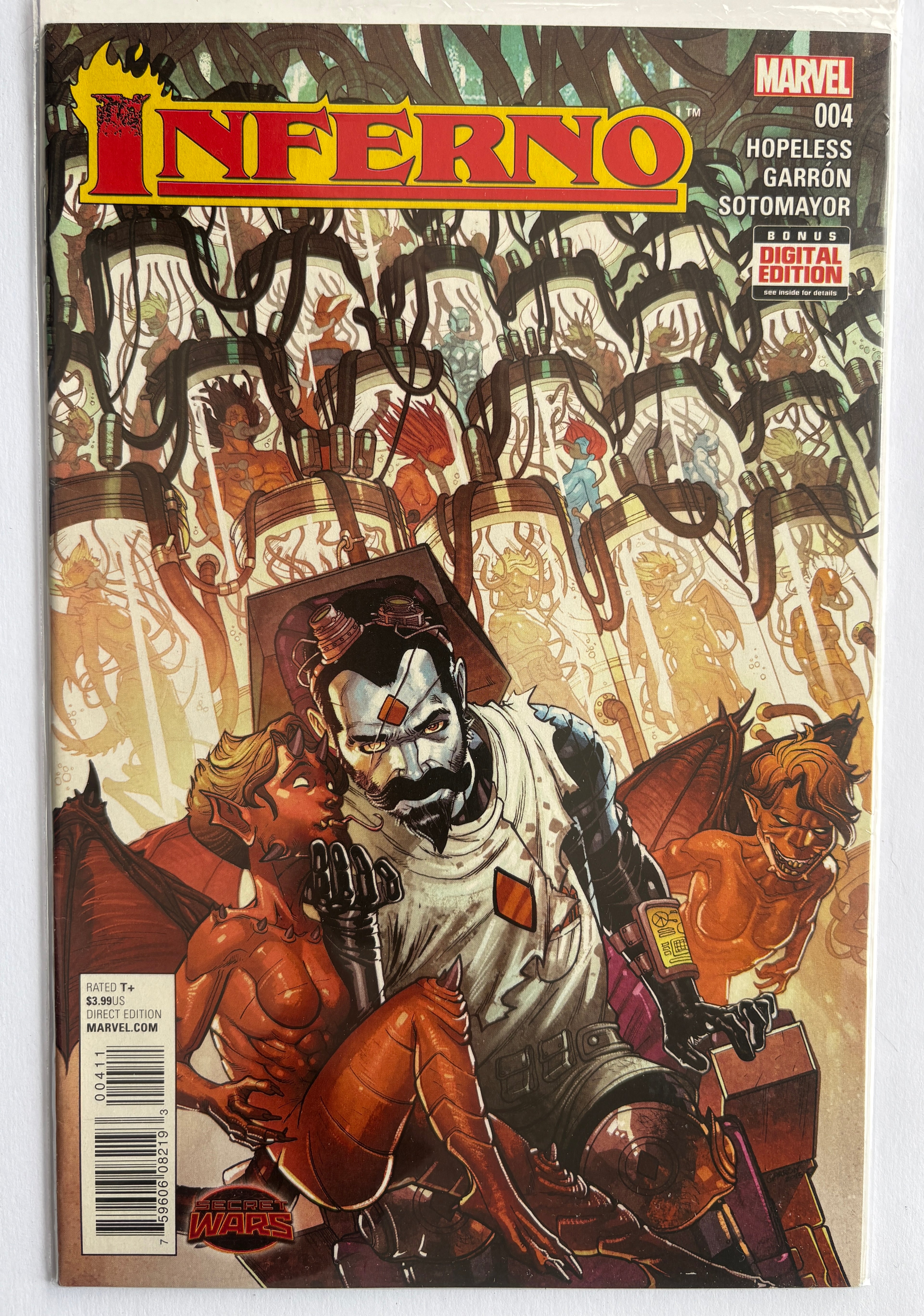 Inferno #4 - 1st Printing Marvel Comics October 2015 VF- 7.5