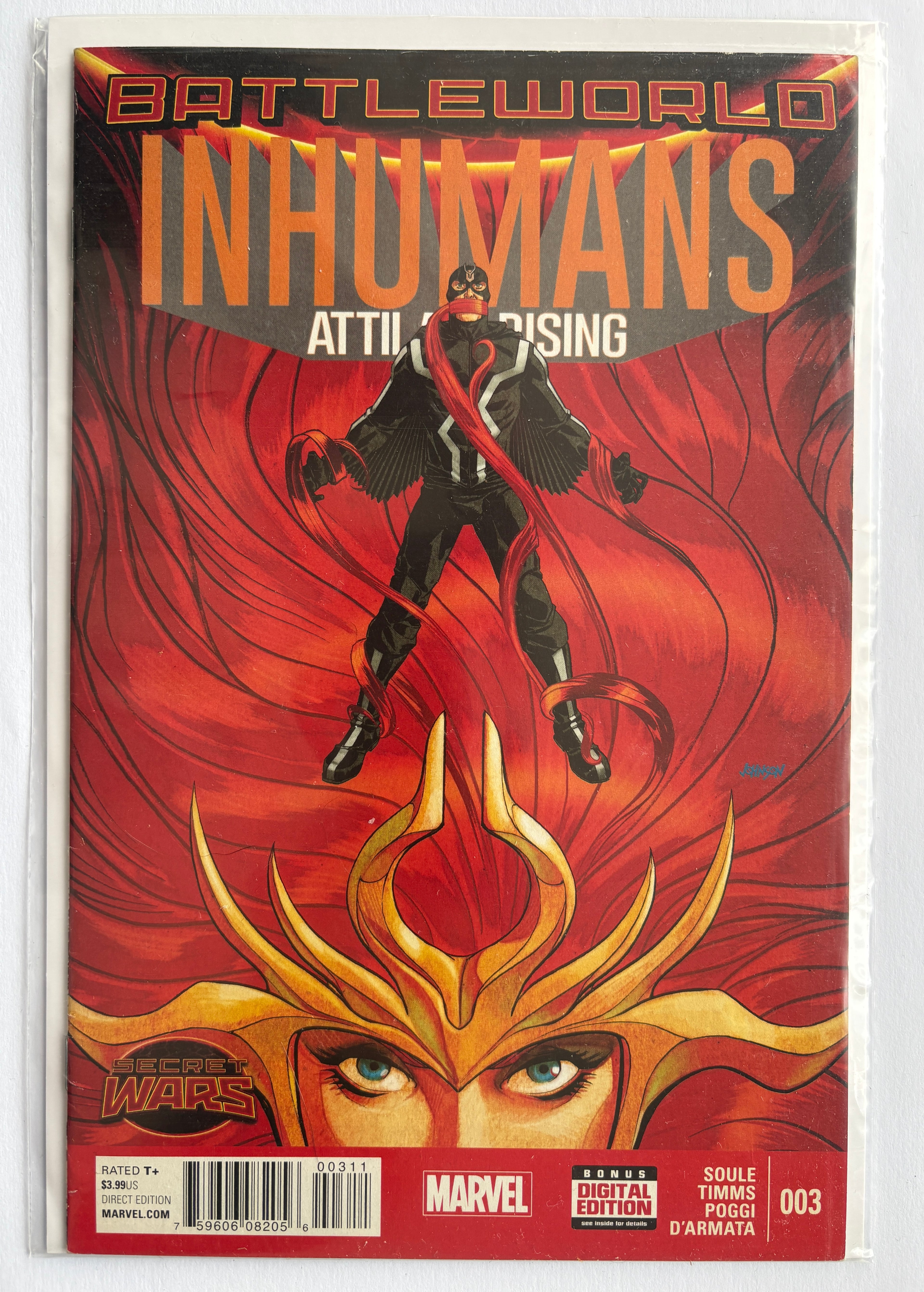 Inhumans: Attilan Rising #3 - 1st Printing Marvel September 2015 VF- 7.5