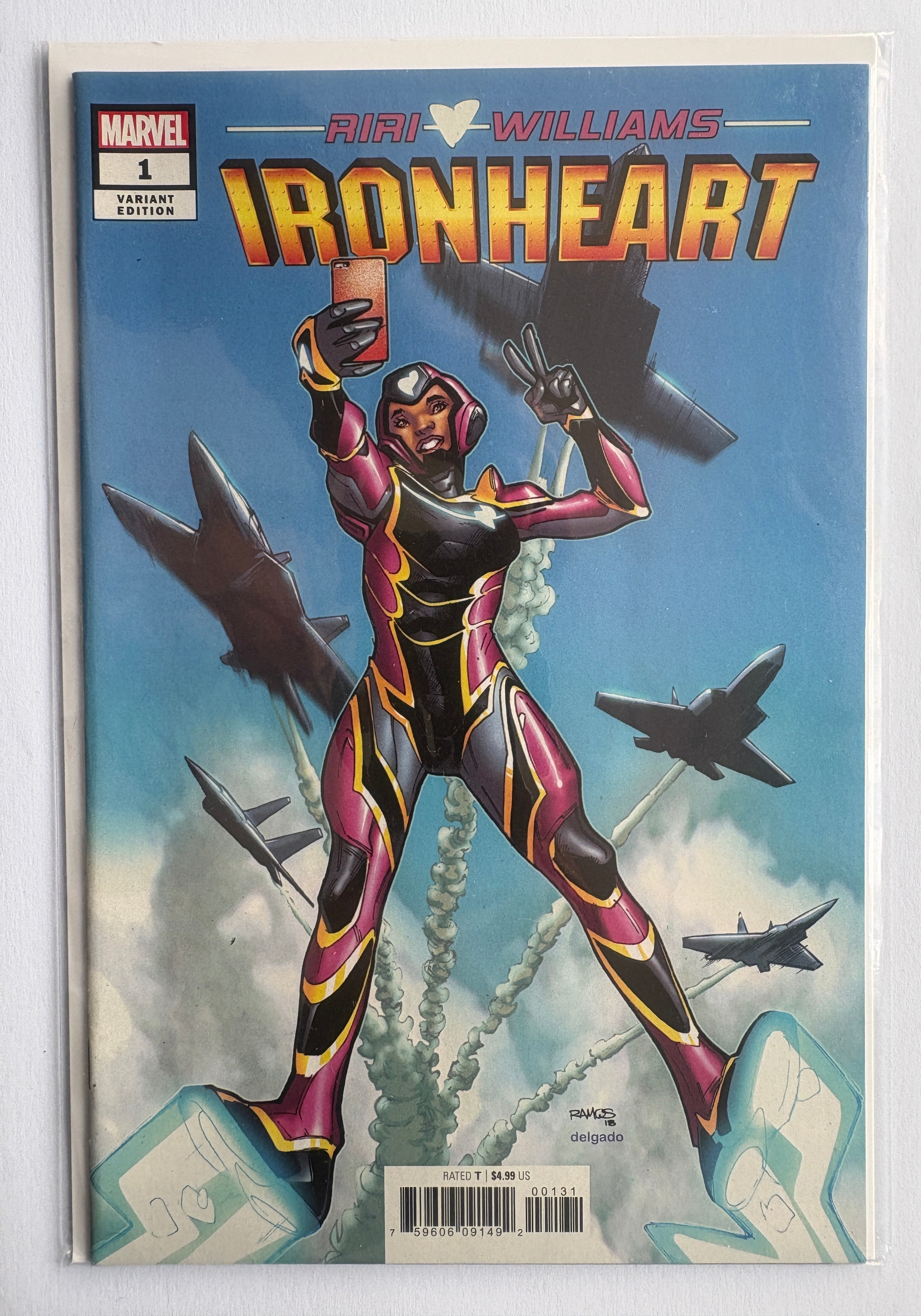 Ironheart #1 - 1st Print Variant Marvel Comics January 2019 VF/NM 9.0