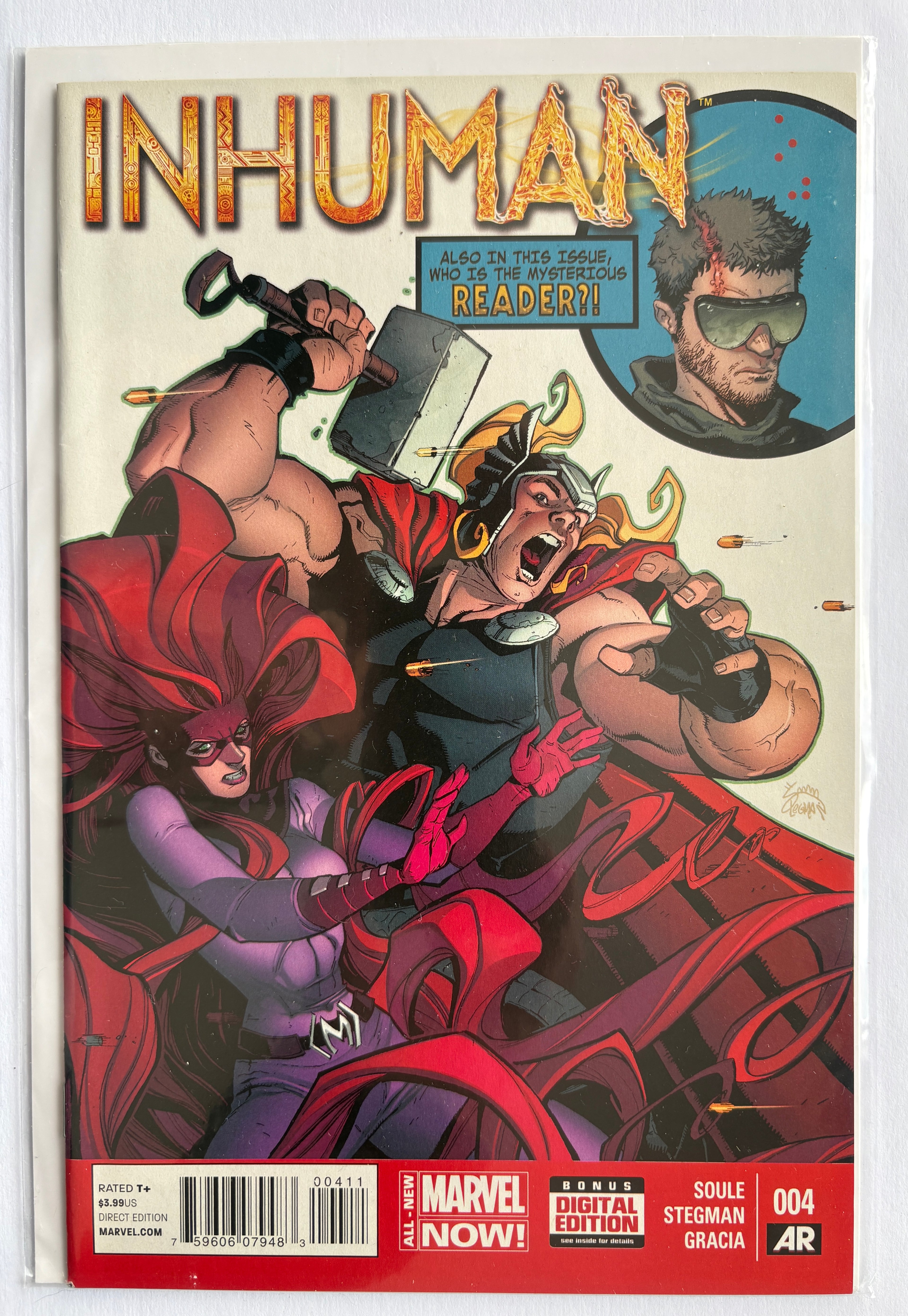 Inhuman #4 - 1st Printing Marvel Comics - October 2014 VF 8.0