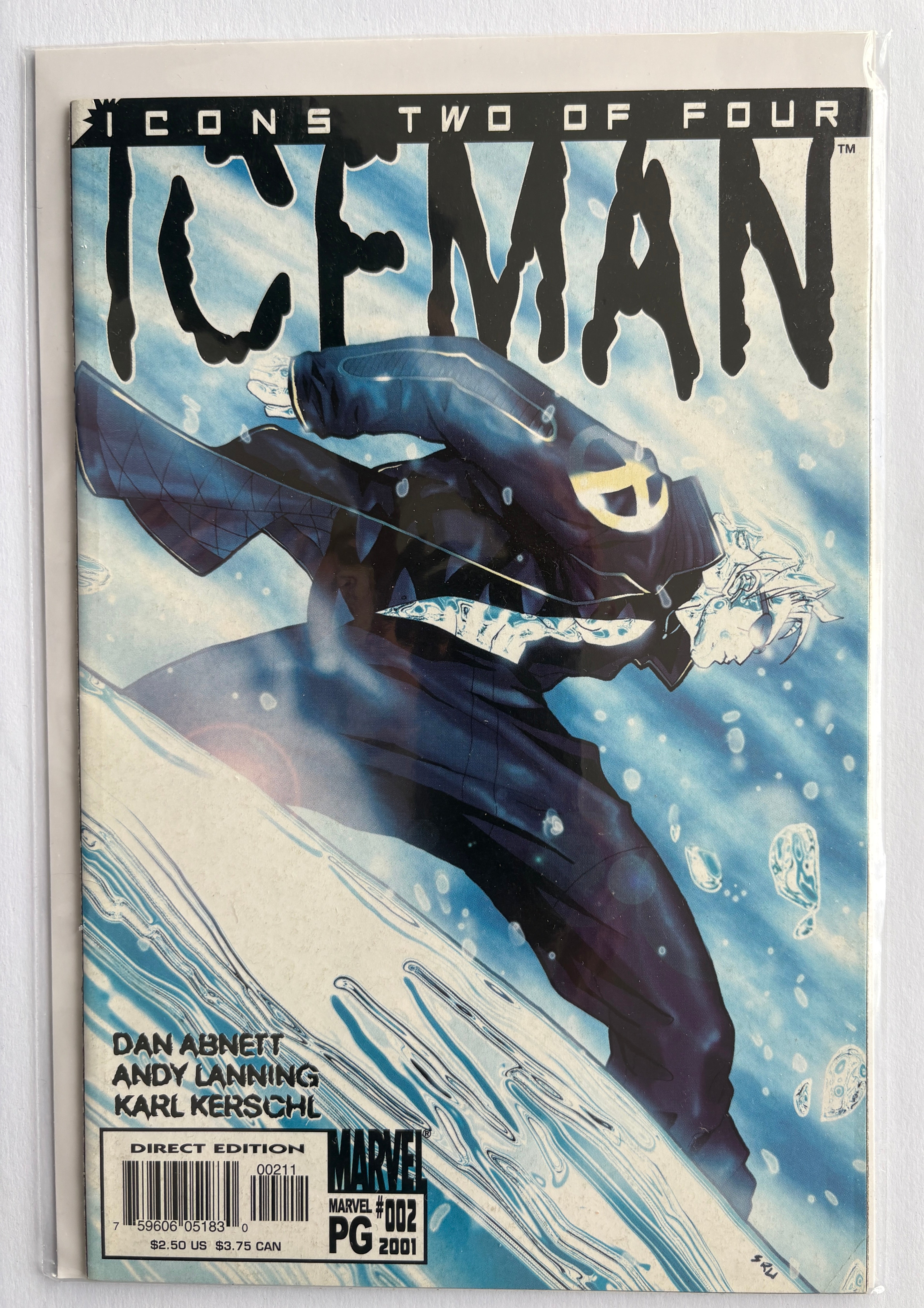 Iceman #2 - (2 of 4) - Marvel Comics  January 2002 VF- 7.5