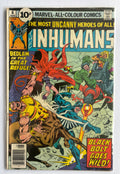 The Inhumans #6 - UK Variant Marvel Comics - August 1976 VG 4.0