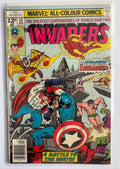 The Invaders #15 - UK Variant Marvel Comics April 1977 FN+ 6.5