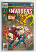 The Invaders #23 - 1st app Scarlet Scarab UK Variant Marvel Dec 1977 FN 6.0
