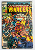 The Invaders #21 - UK Variant Marvel October 1977 FN 6.0