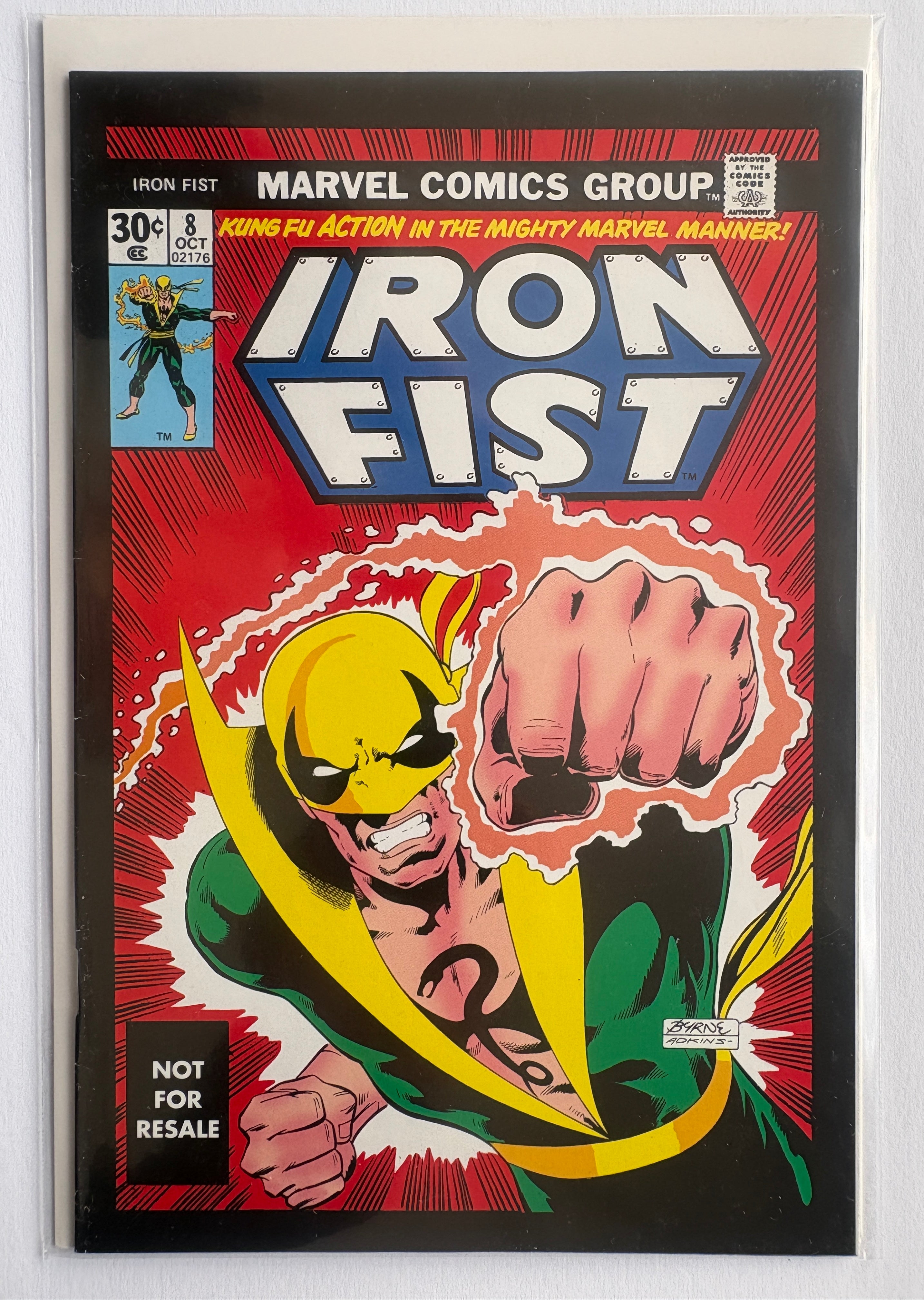 Iron Fist #8 - Toy Biz Reprint Marvel June 2005 FN 6.0