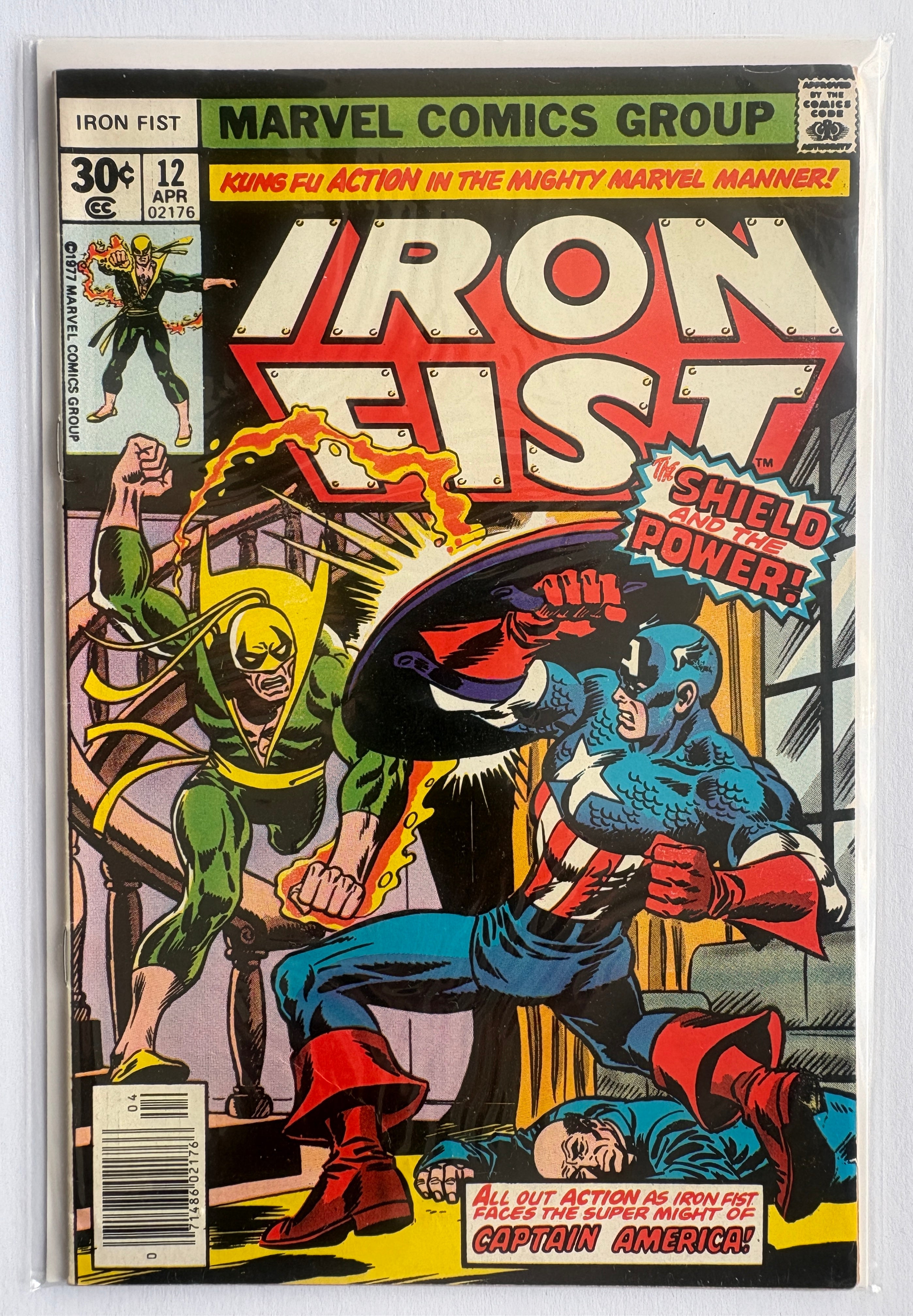 Iron Fist #12 - Marvel Comics April 1977 F/VF 7.0