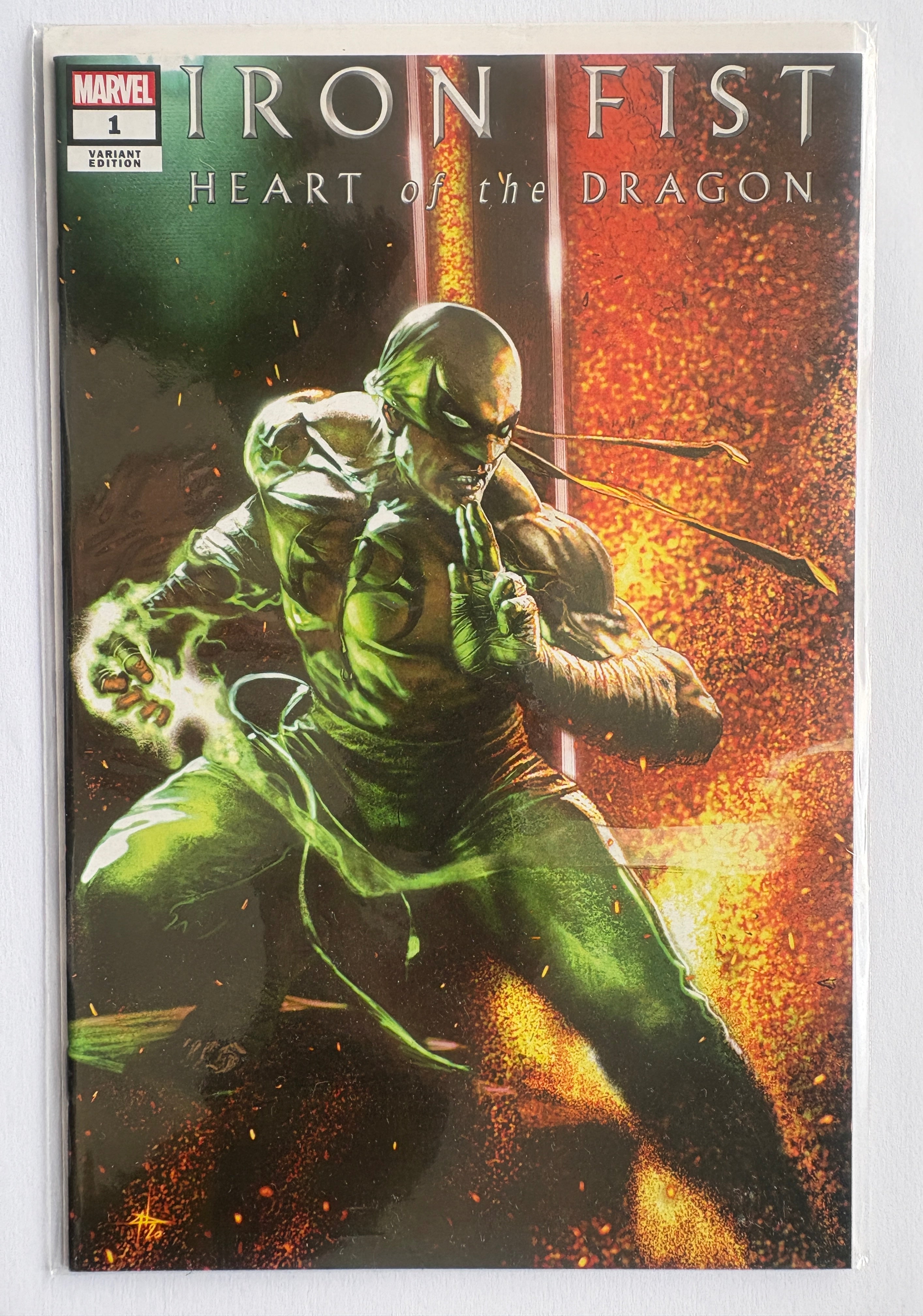 Iron Fist #1 - Heart of the Dragon Dell'Otto Variant - Marvel March 2021 NM 9.4