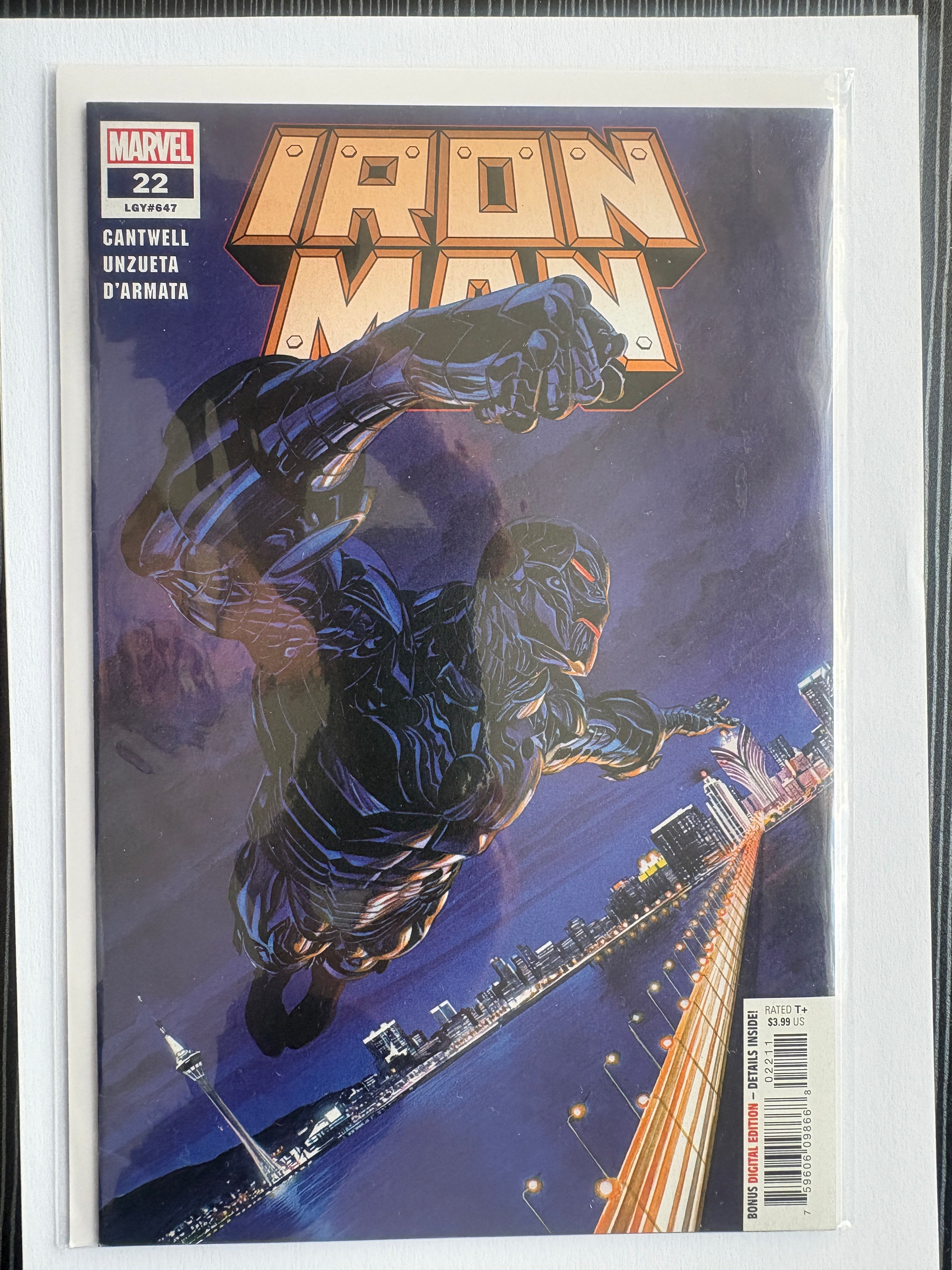 Iron Man #22 - 1st Printing Marvel Comics October 2022 VF+ 8.5