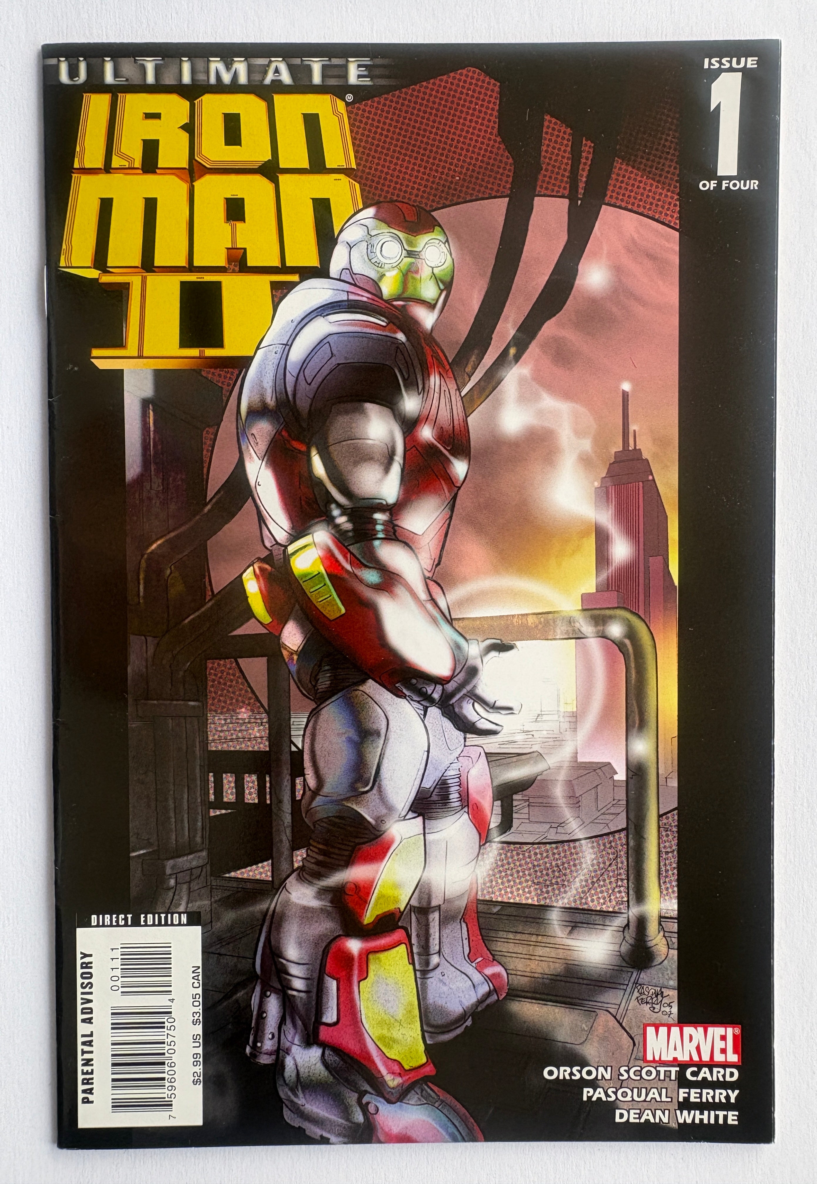 Ultimate Iron Man II #1 - 1st Printing - Marvel Comics February 2008 VF 8.0