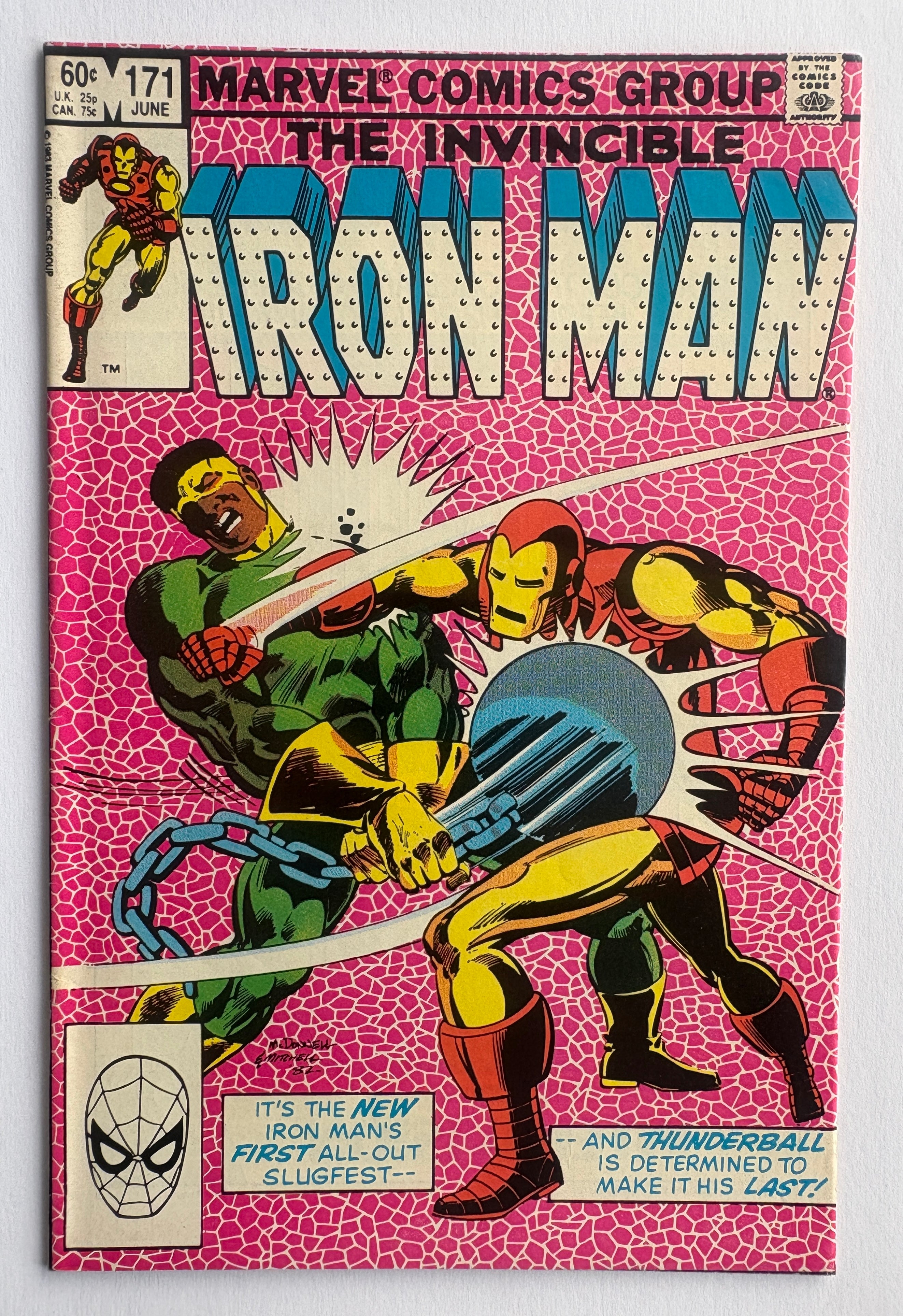 The Invincible Iron Man #171 - Marvel Comics - June 1983 VF 8.0