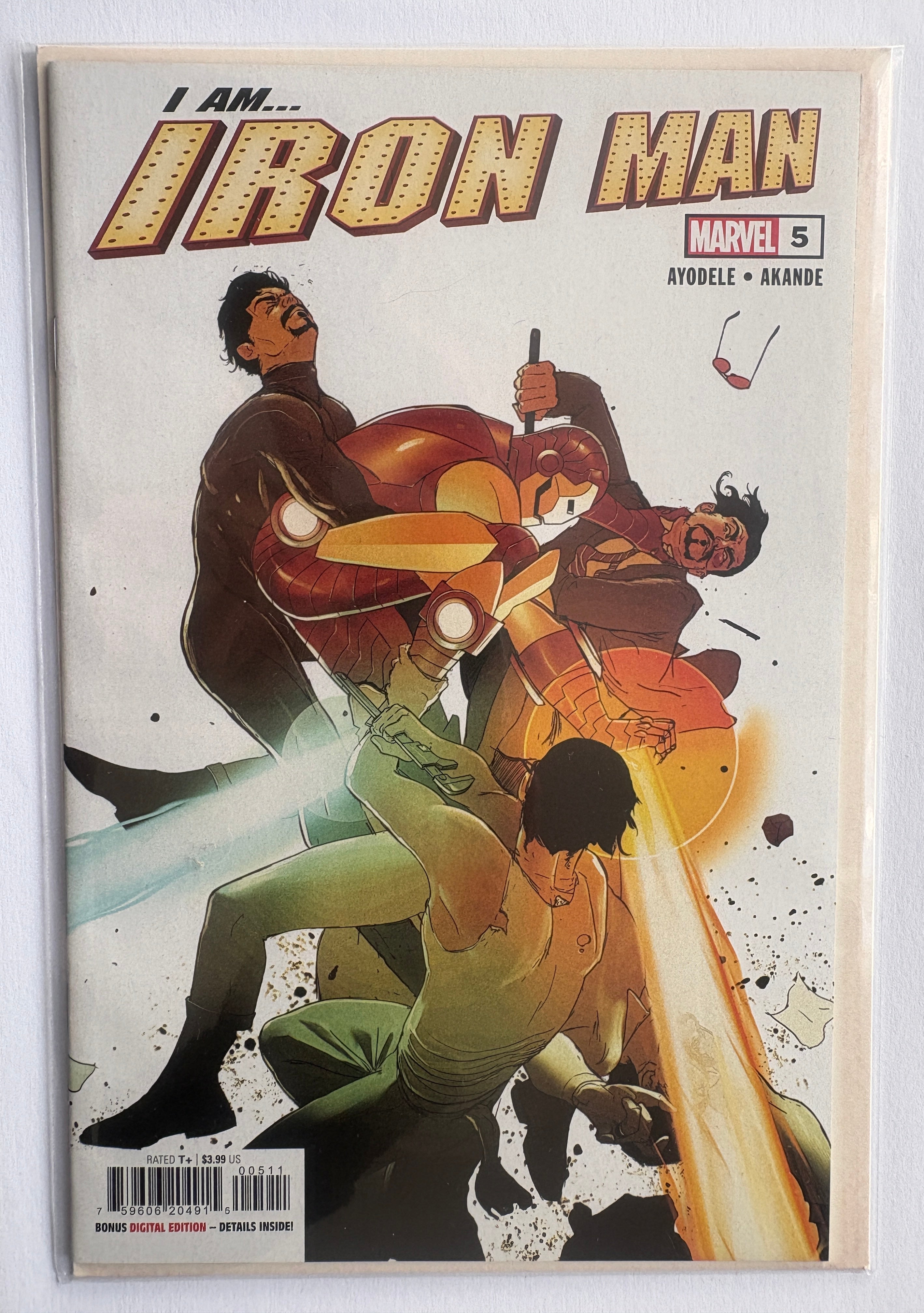 I am... Iron Man #5 - 1st Printing Marvel Comics September 2023 VF/NM 9.0