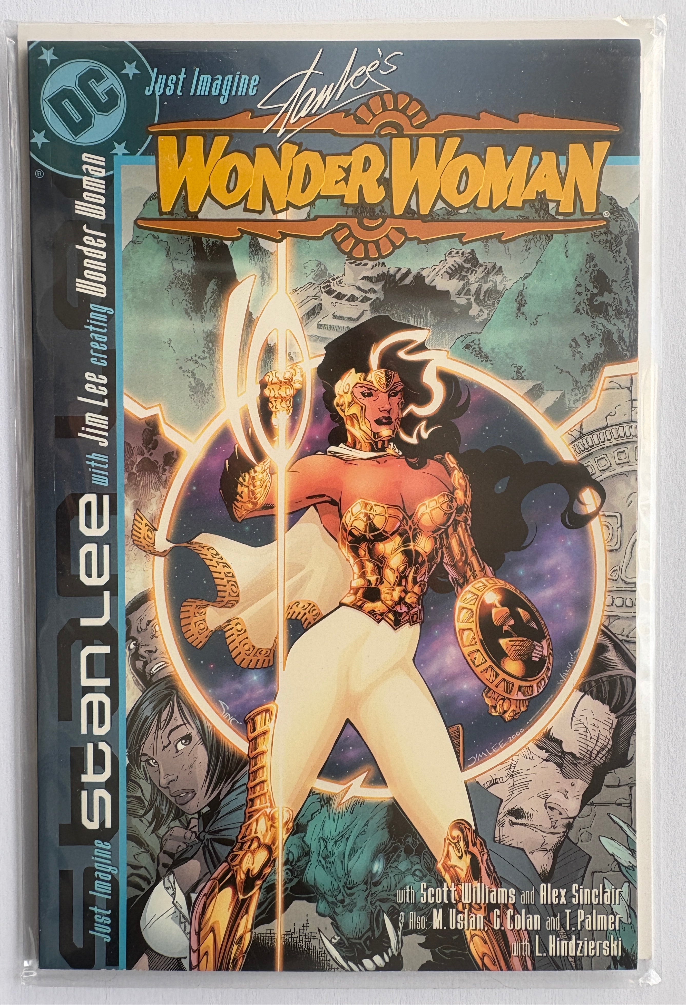 Just Imagine Stan Lee with Jim Lee Creating Wonder Woman - DC 2001 VF+ 8.5