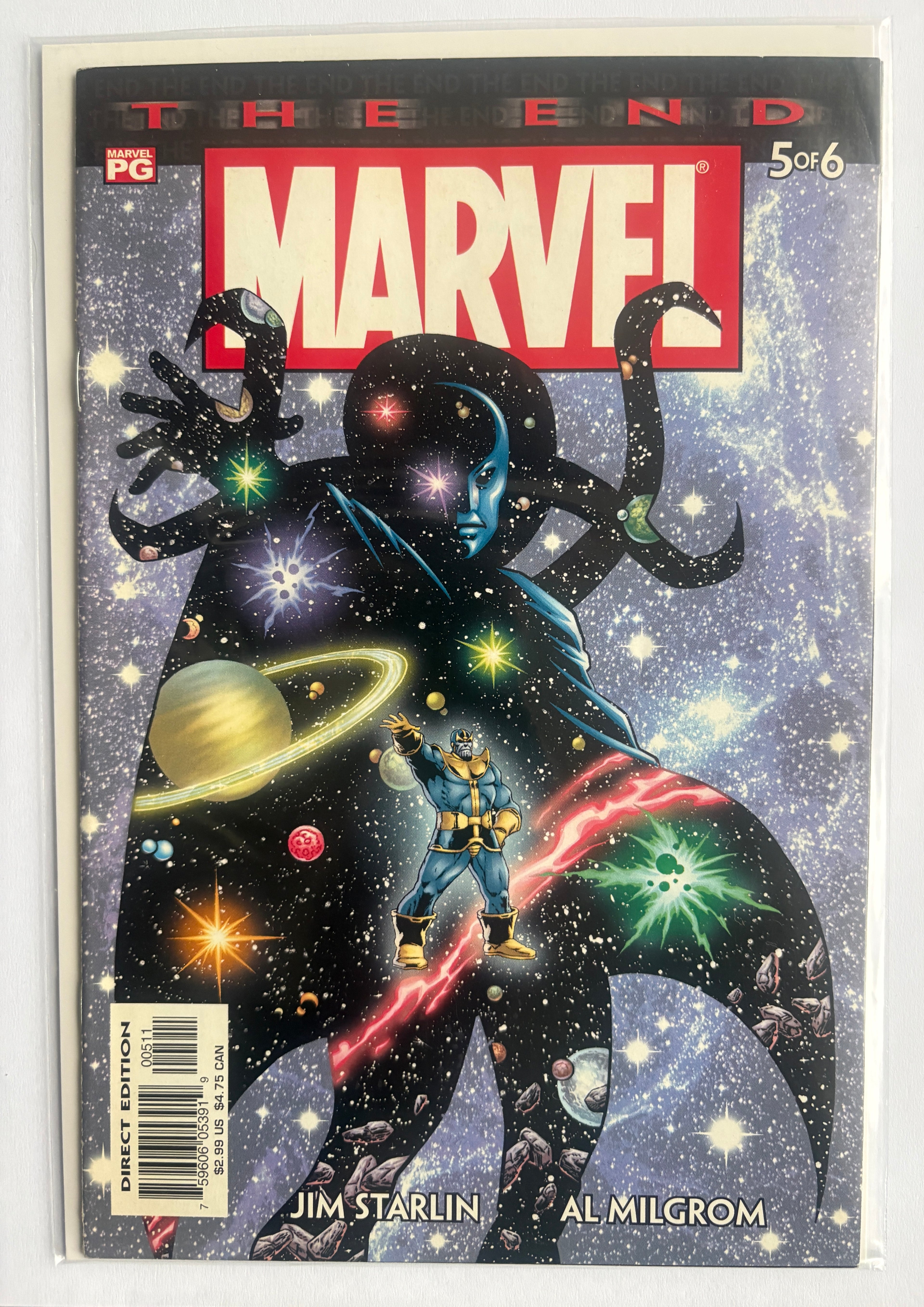 Marvel Universe: The End #5 (5 of 6) 1st Printing Marvel Comics July 2003 VF 8.0
