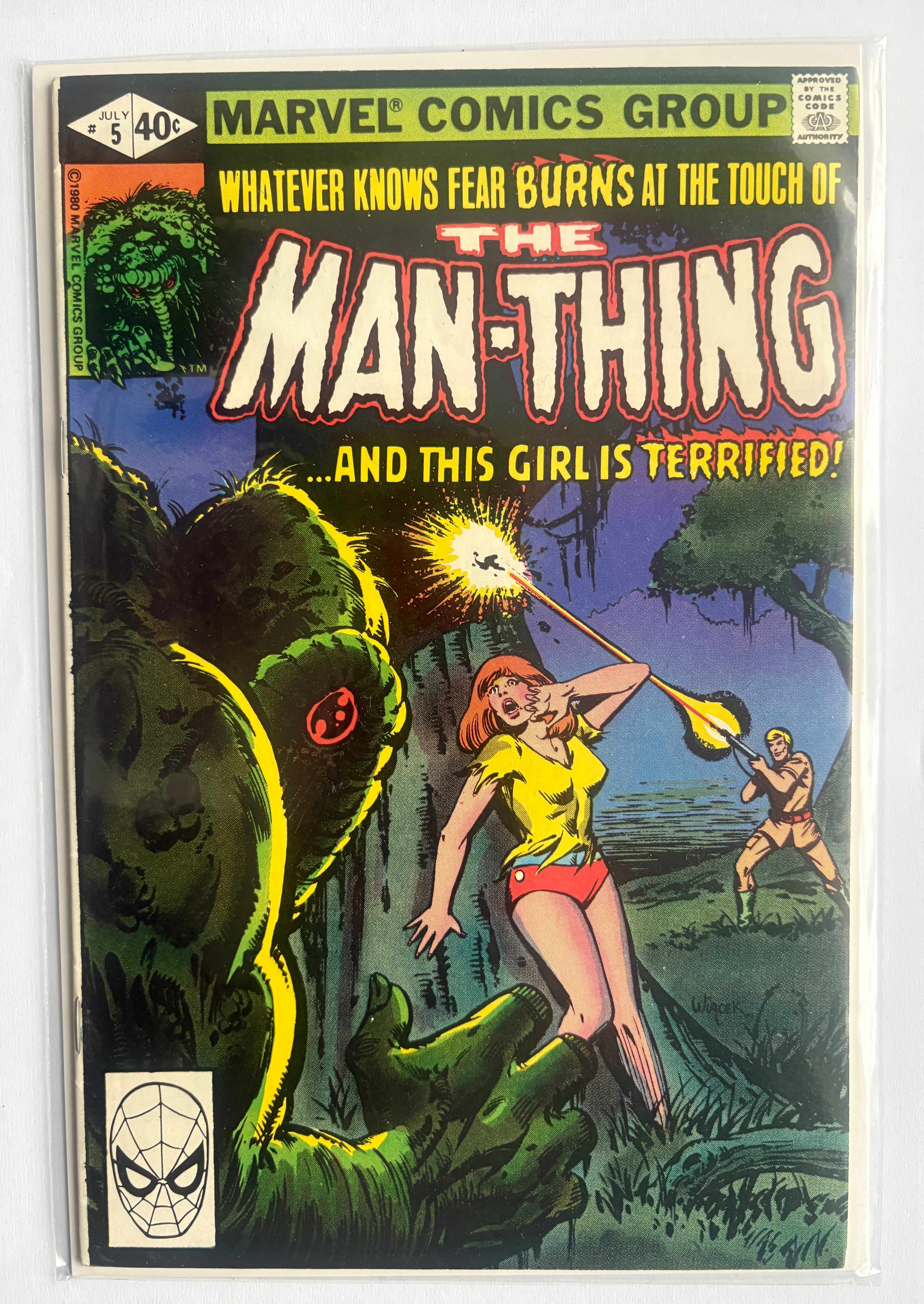 The Man-Thing #5 - Marvel Comics July 1980 F/VF 7.0