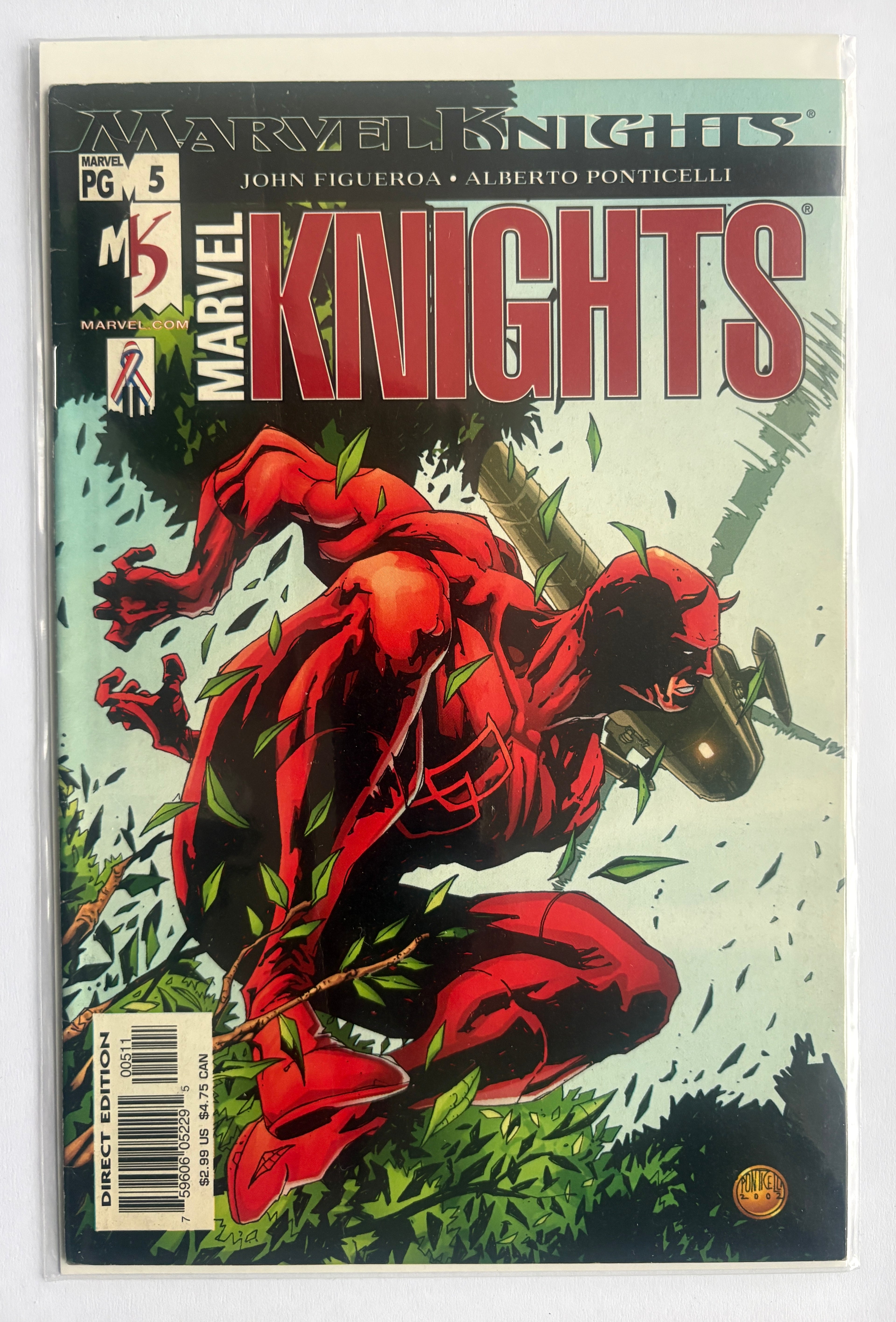 Marvel Knights #5 - 1st Printing - Marvel Comics September 2002 VF- 7.5