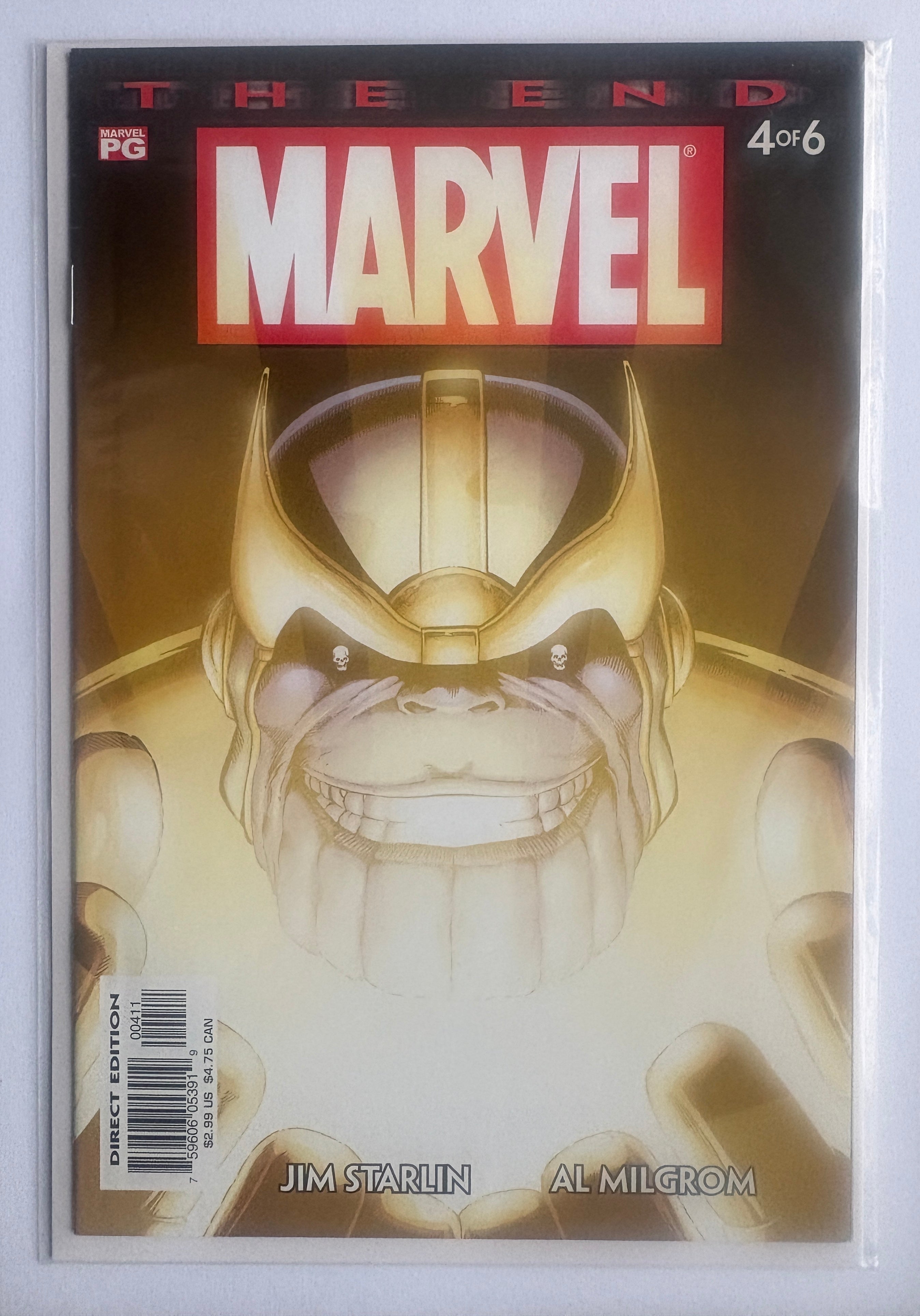Marvel Universe: The End #4 (4 of 6) 1st Printing Marvel Comics June 2003 VF 8.0