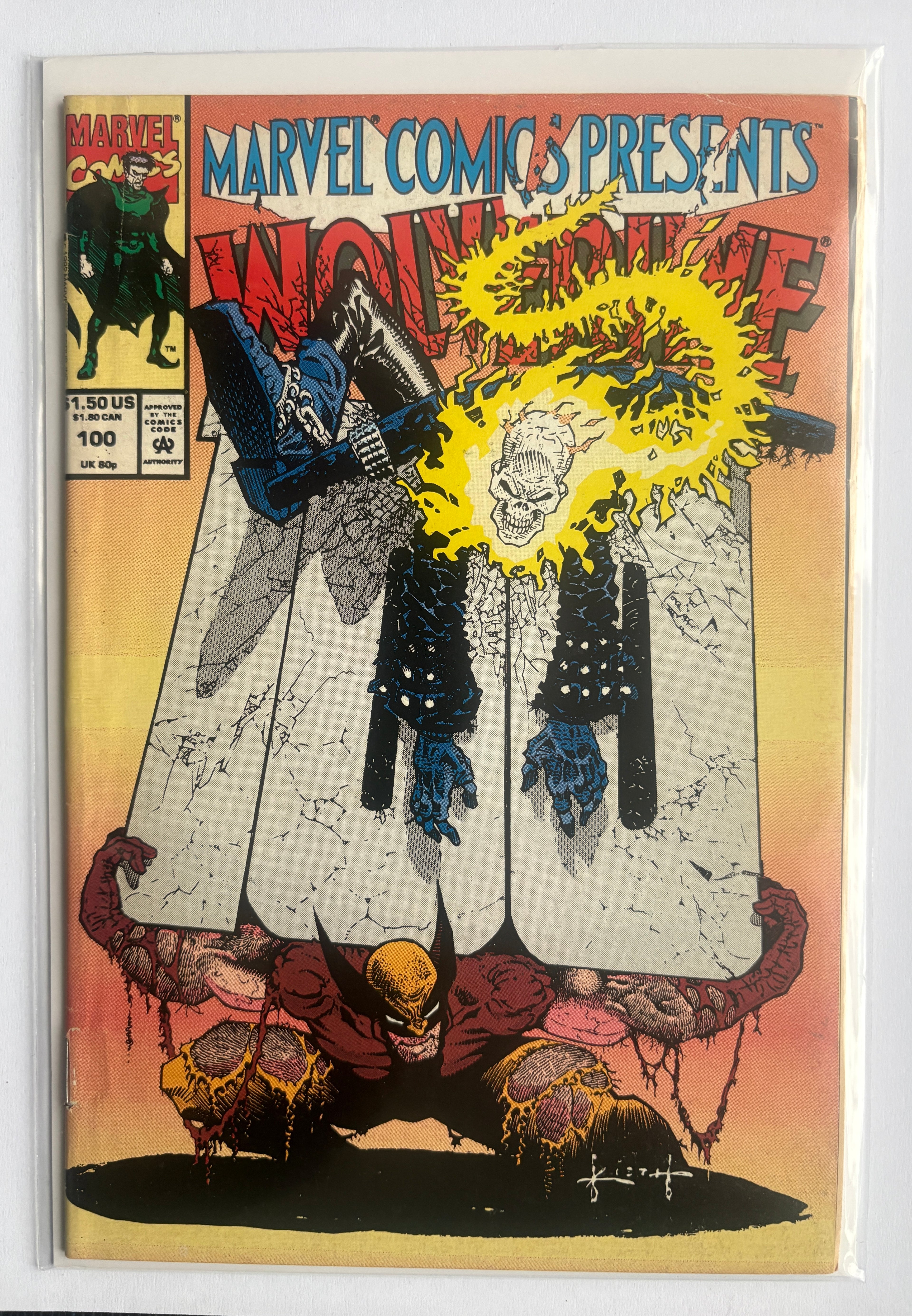 Marvel Comics Presents #100 - Marvel Comics 1992 FN+ 6.5