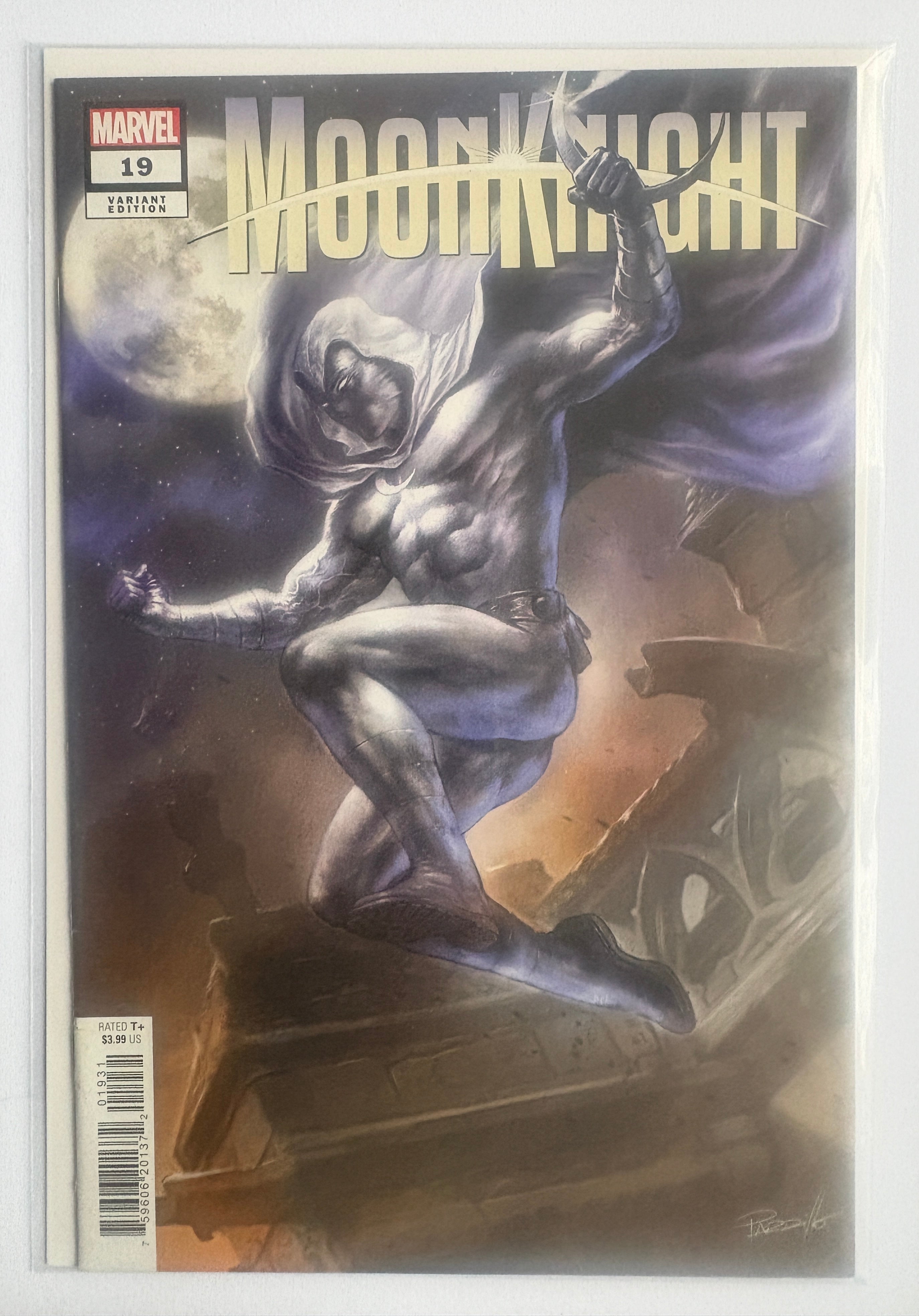 Moon Knight #19 - 1st Printing Parrillo Variant Marvel March 2023 VF+ 8.5