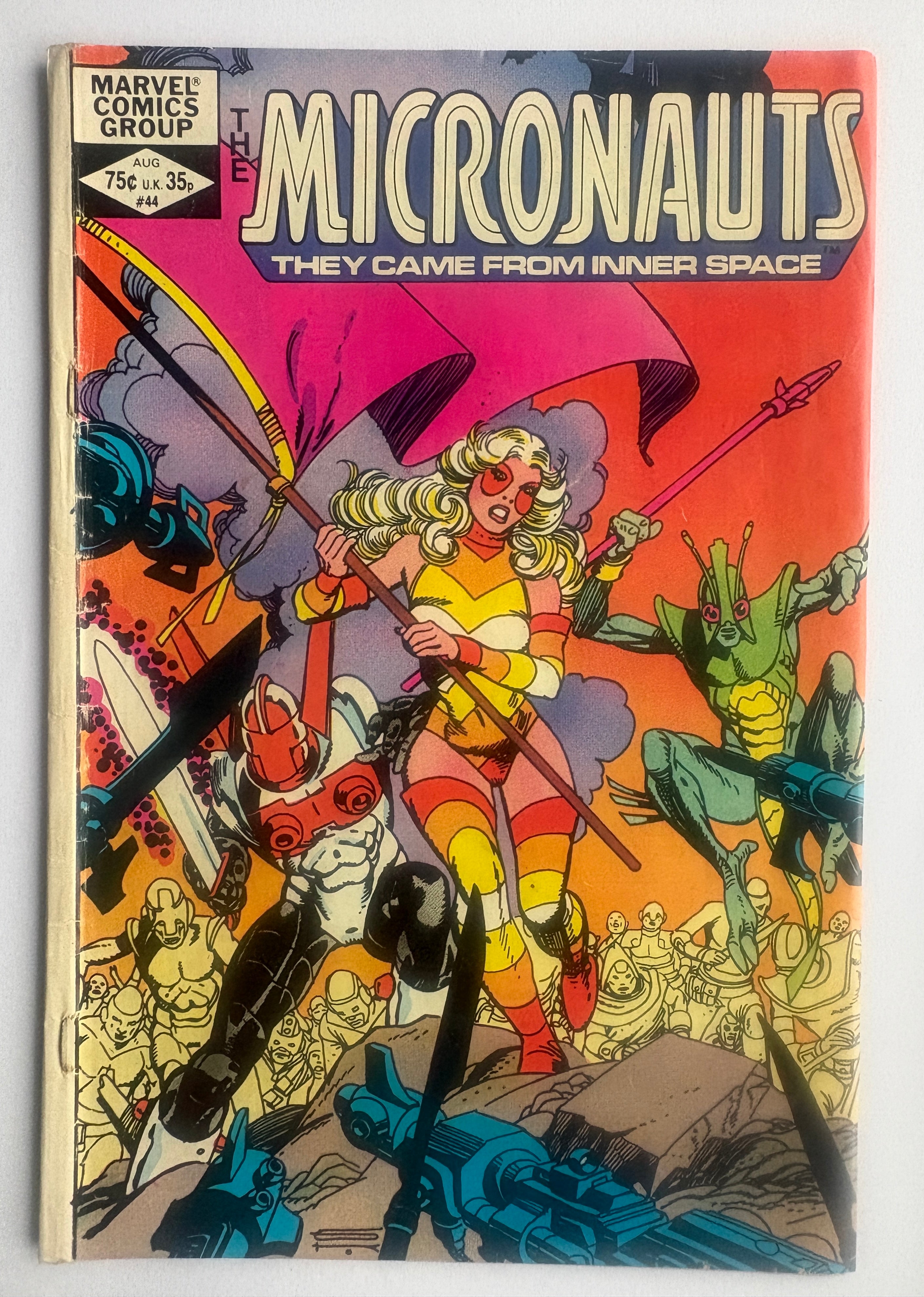 The Micronauts #44 - Marvel Comics - August 1982 VG 4.0