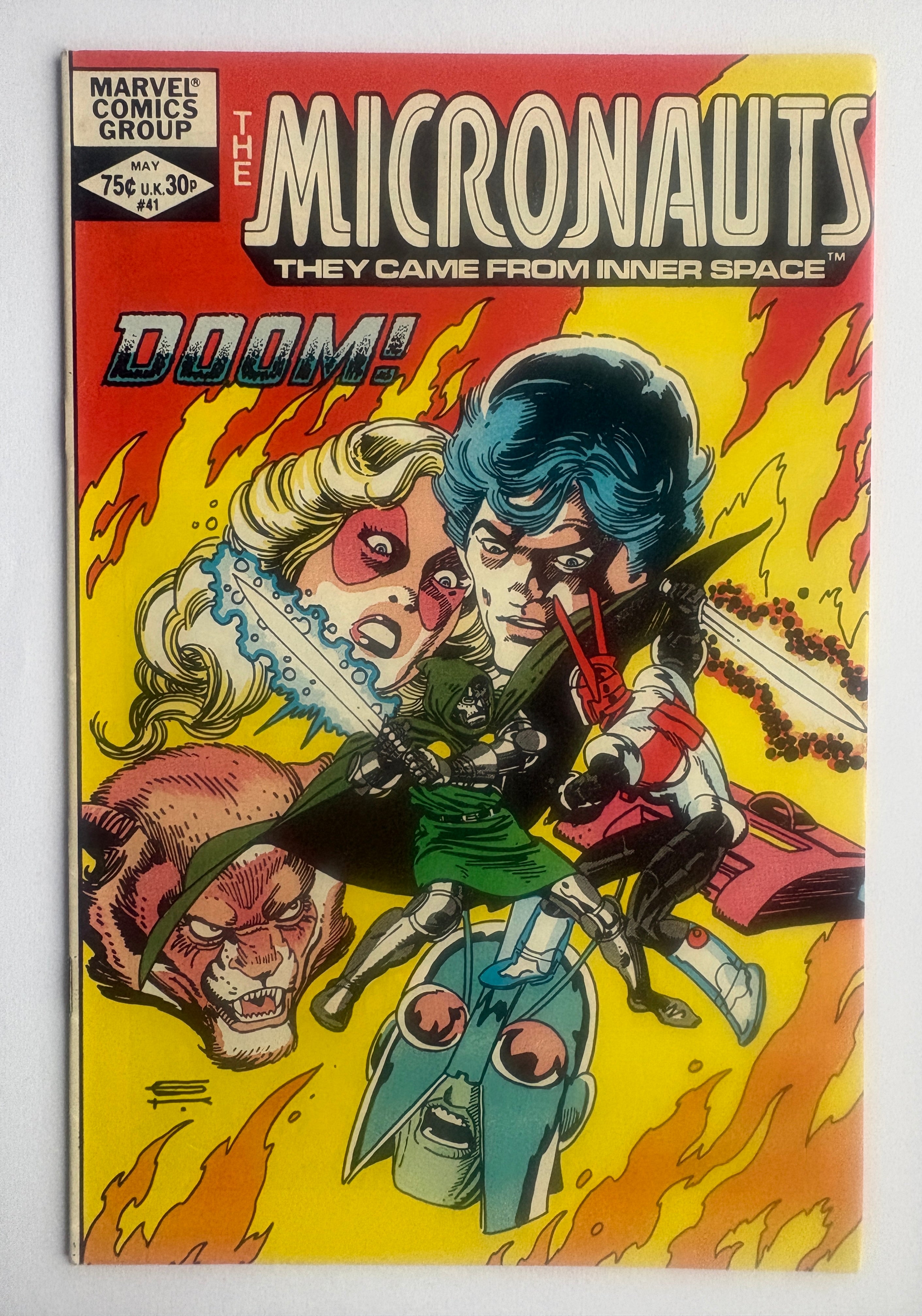 The Micronauts #41 - Marvel Comics - May 1982 VF 8.0