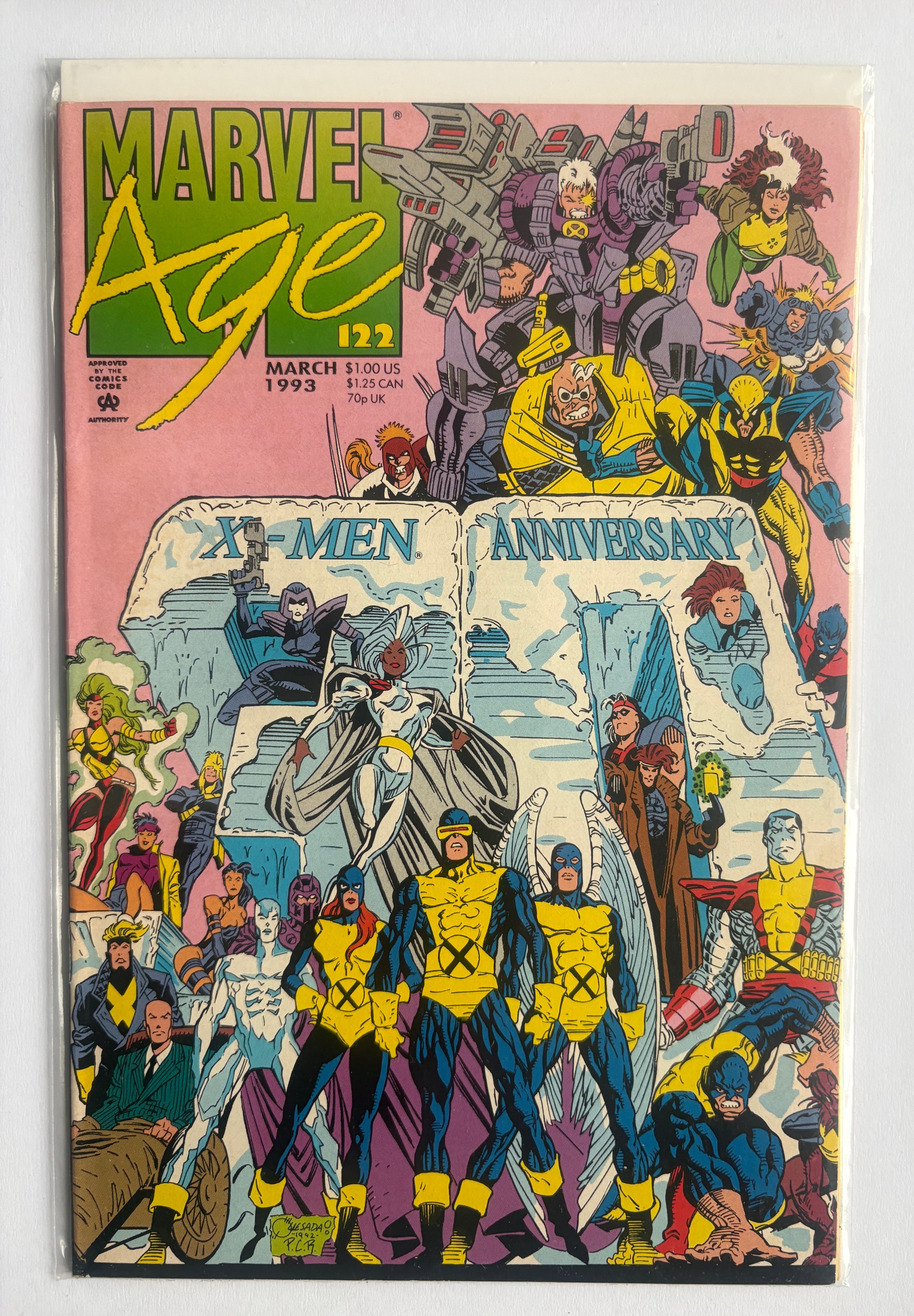 Marvel Age #122 - Marvel Comics March 1993 VF- 7.5