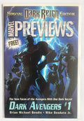 Marvel Previews Special Dark Reign Edition #1 1st App Dark Avengers 2008 VF 8.0