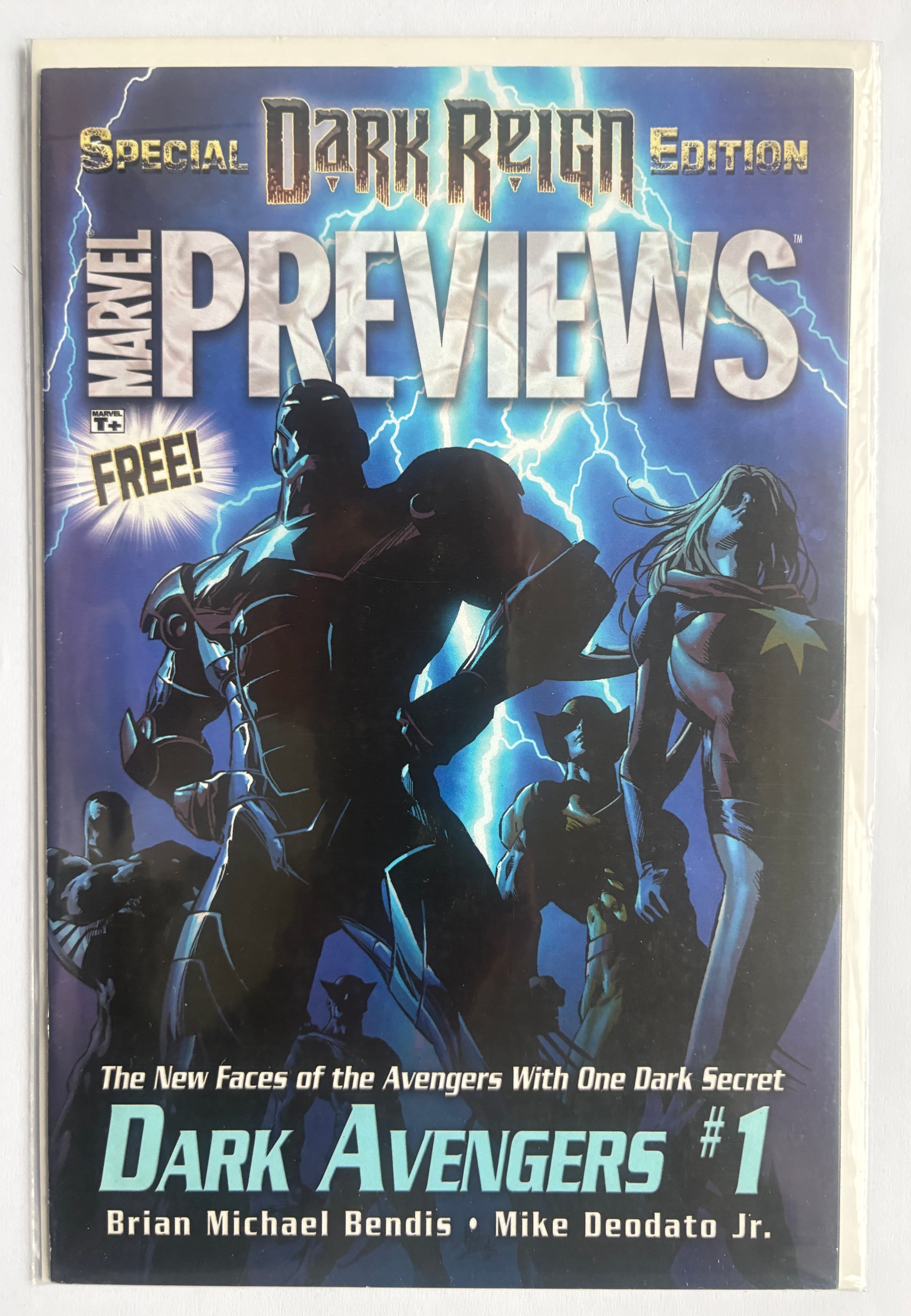 Marvel Previews Special Dark Reign Edition #1 1st App Dark Avengers 2008 VF 8.0